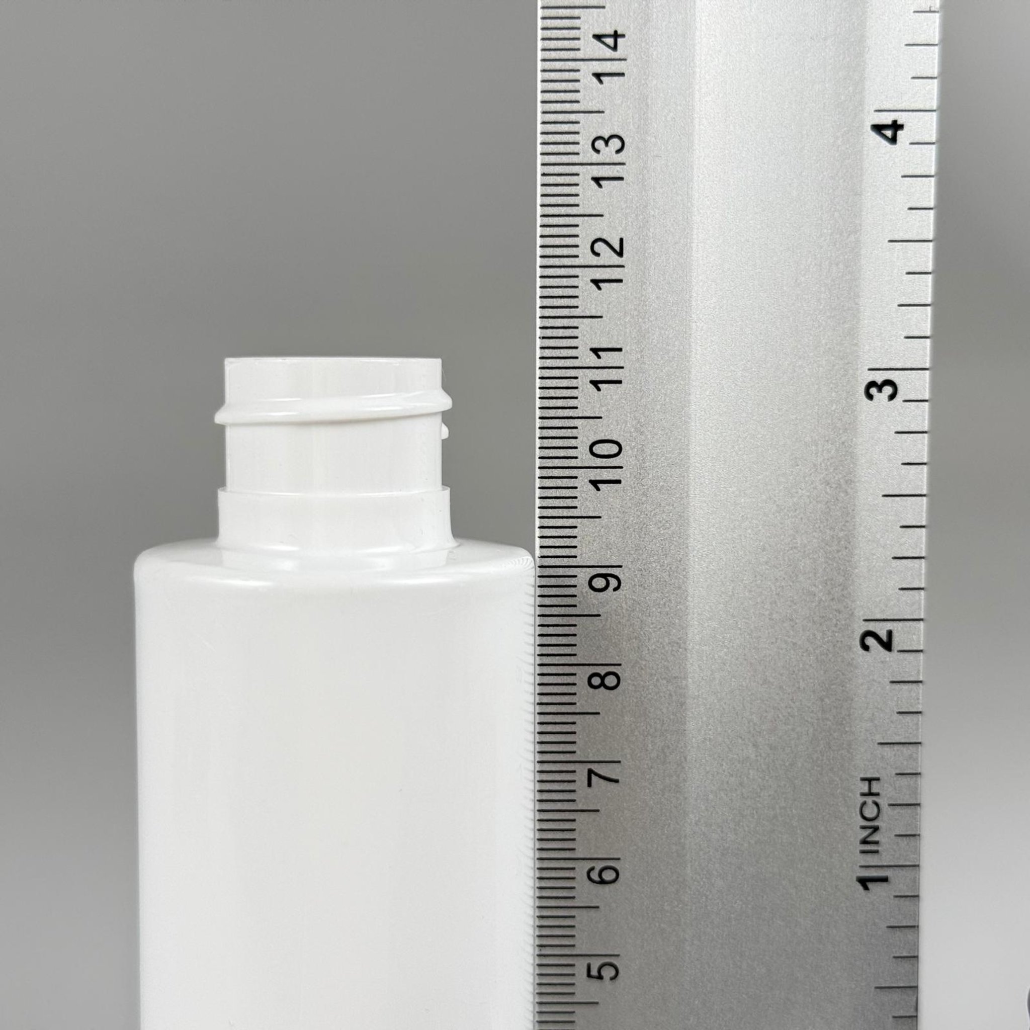 100 CC SİLİNDİR KESKİN KÜT MODEL SERT (17 GR) PET ŞİŞE - KAPAKSIZ - AĞIZ ÇAPI 24 MM - BEYAZ