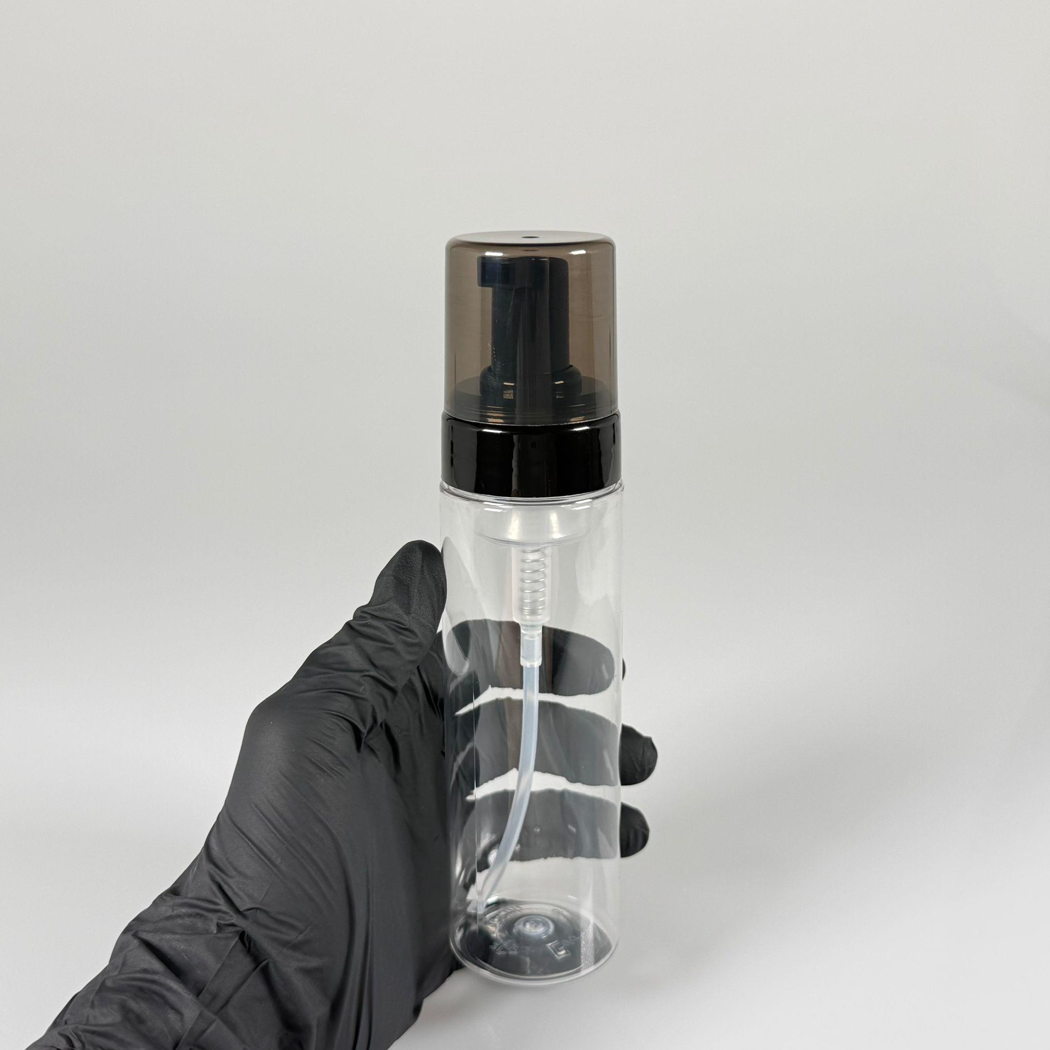 200 CC KÖPÜK YAPICI POMPALI ŞİŞE - ŞEFFAF - SİYAH KÖPÜK POMPALI BEYAZ ŞİŞE - 200 ML ŞİŞE KÖPÜK POMPASI