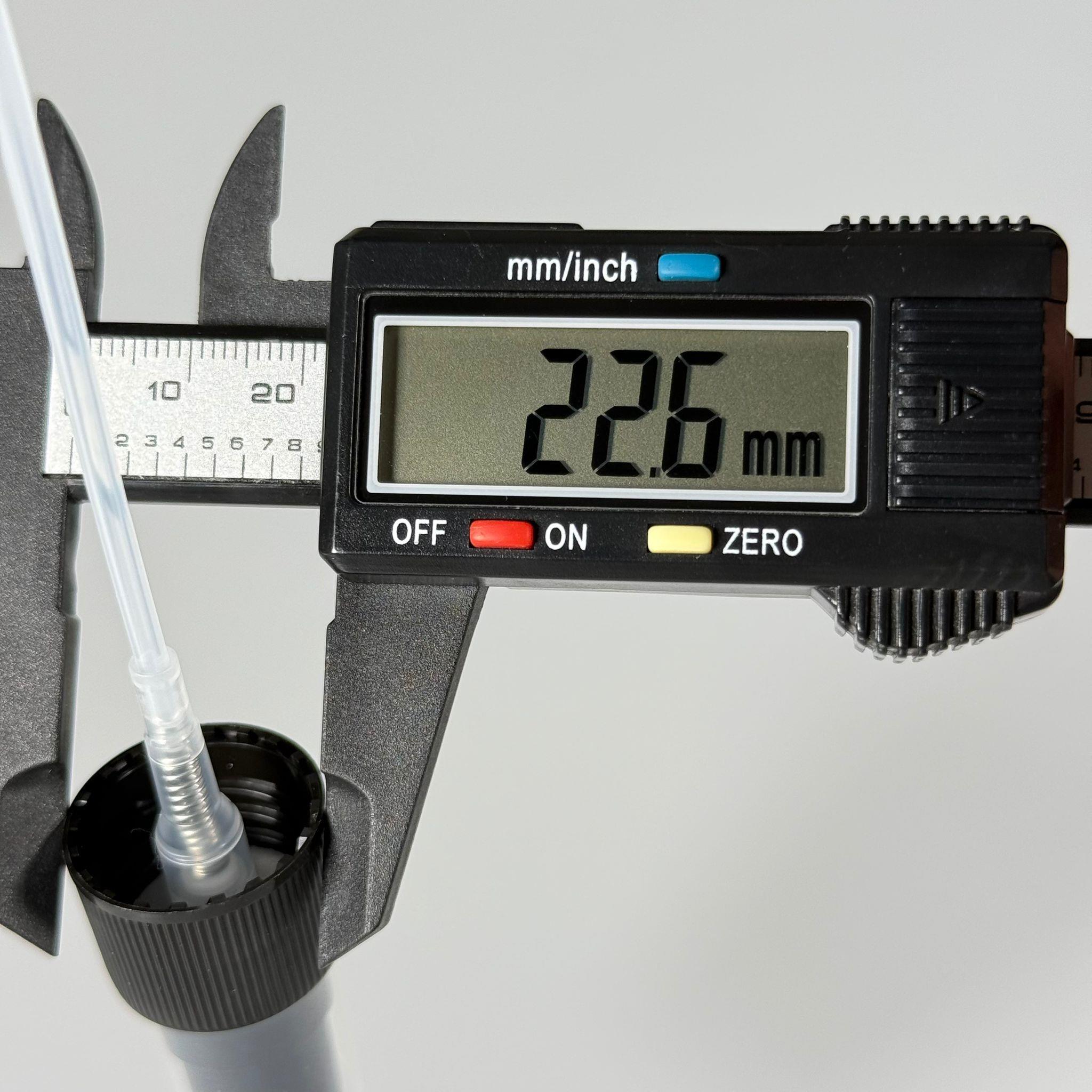 20 MM SİYAH PARMAK SPREY - 20 MM VALF SİYAH