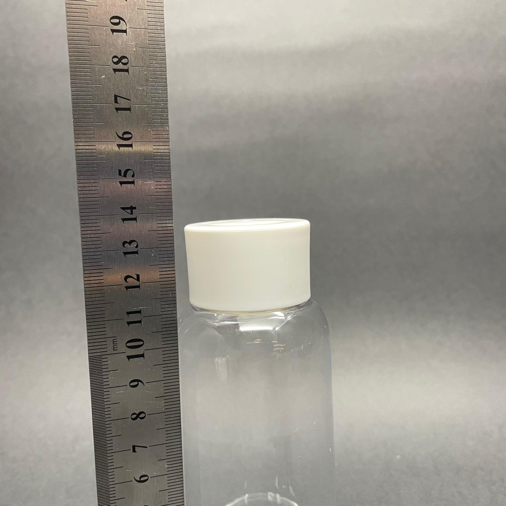 200 CC PET ŞİŞE - BEYAZ KOLONYA KAPAKLI - KOLONYA TIPALI - 200 ML PLASTİK KOLONYA ŞİŞESİ