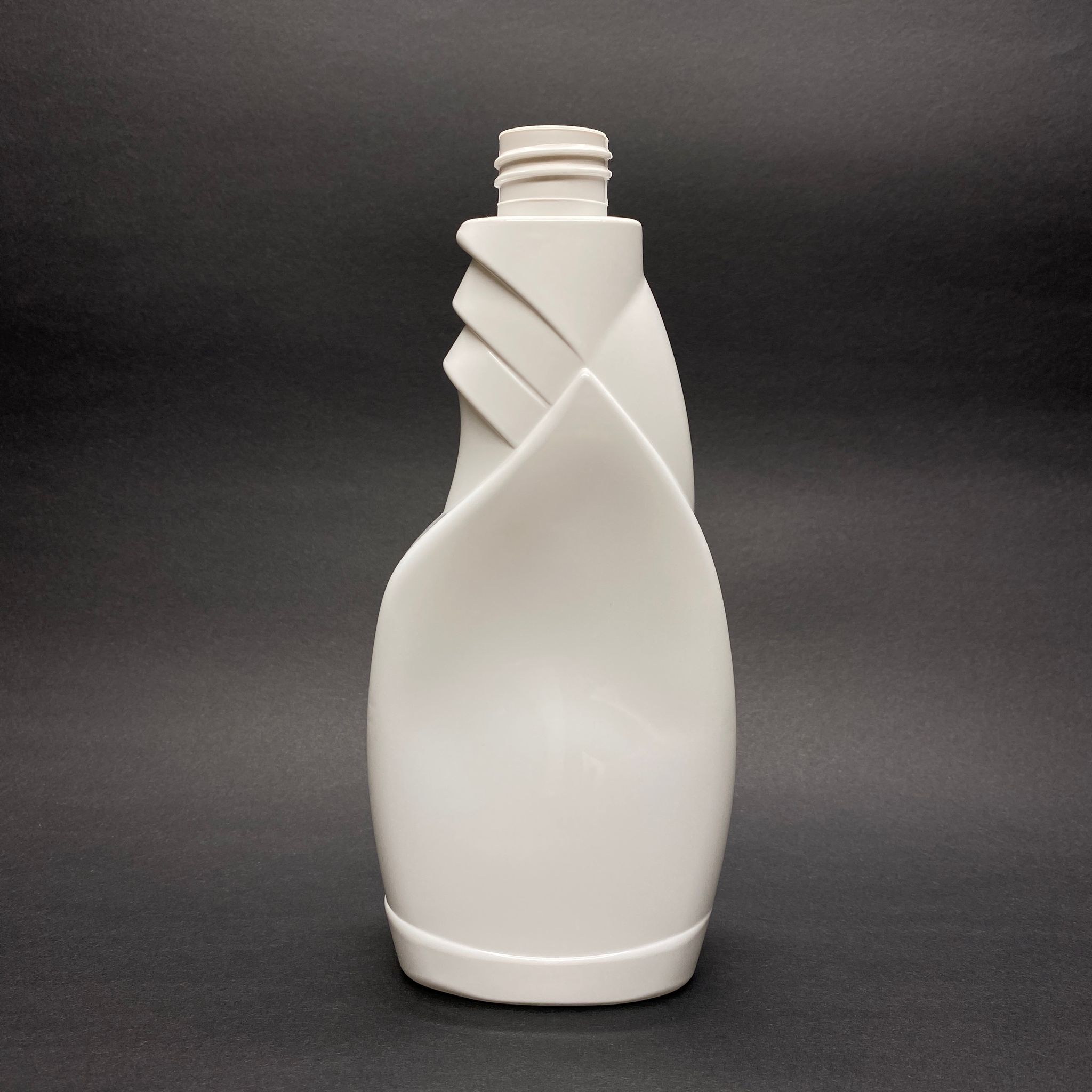 450 CC BEYAZ YASSI PET ŞİŞE KAPAKSIZ (28 AĞIZ) - 450 ML BOŞ CAM SİL ŞİŞESİ - YASSI CAMSİL ŞİŞESİ