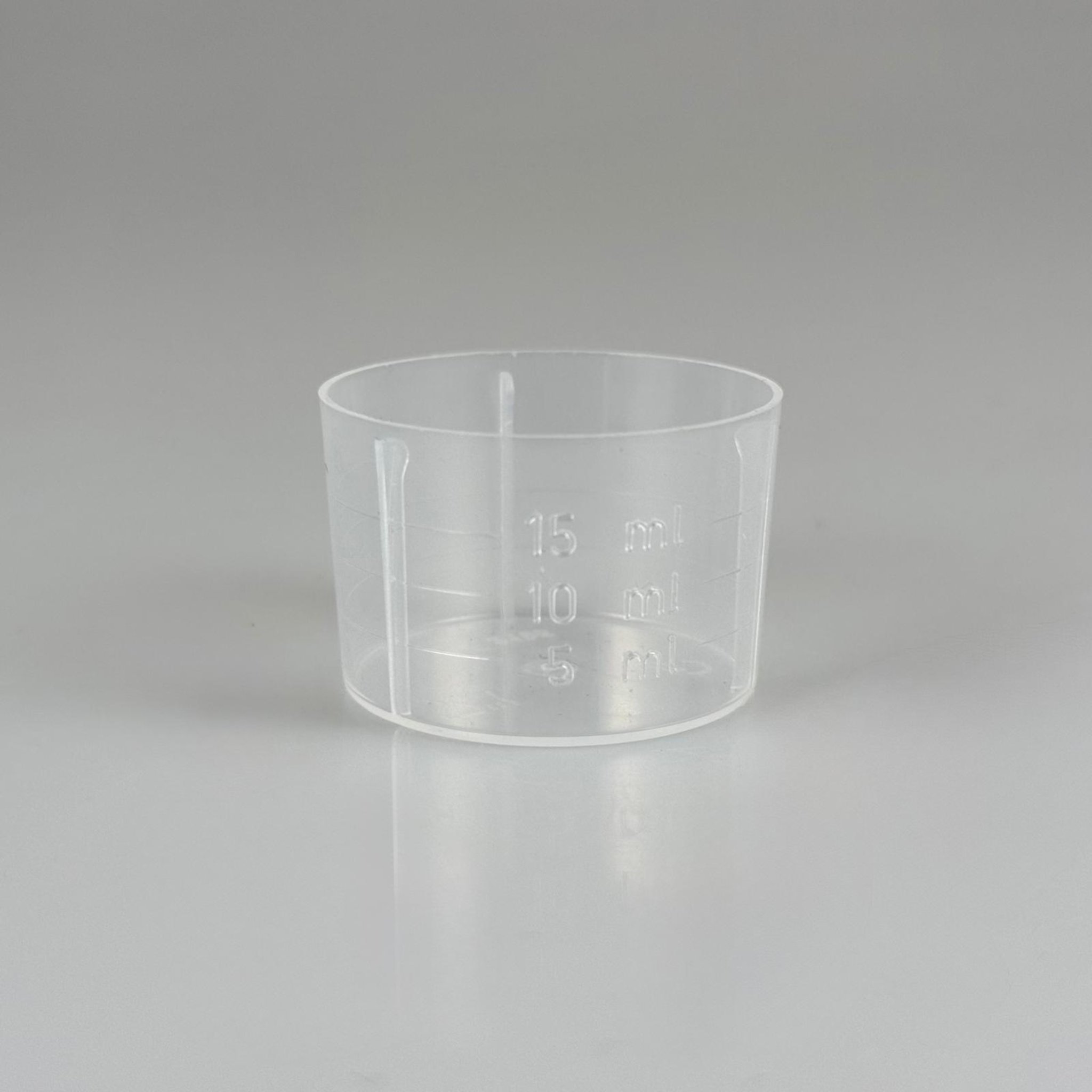 ÖLÇEK - 15 ML - 28 PP AĞIZ ECZA ŞİŞESİ İÇİN ÖLÇEK - ŞURUP KAPAĞININ ÜSTÜNE GEÇER