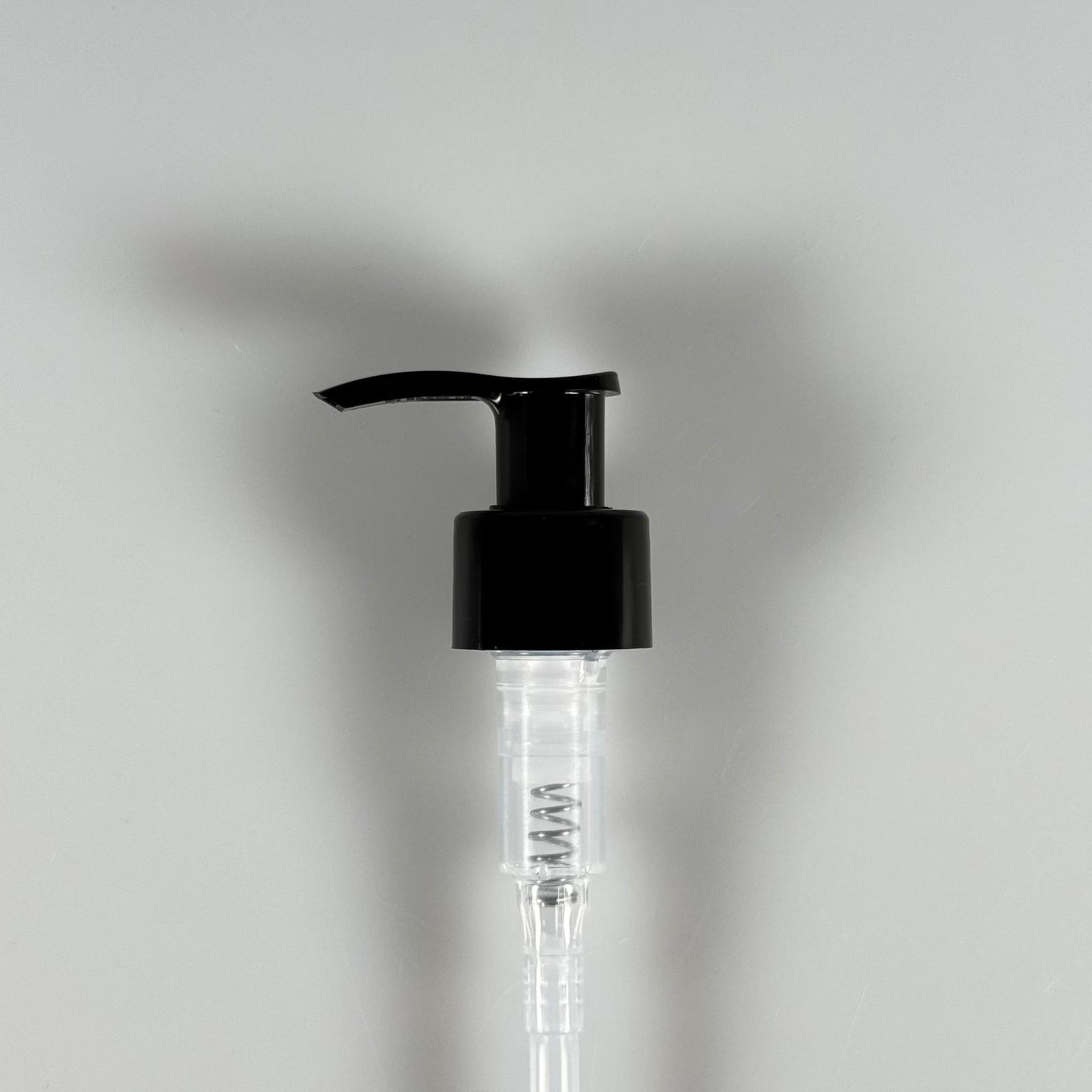 24 MM POMPA KİLİTLİ SİYAH - SIVI SABUN POMPASI - UZUN HORTUMLU (30 CM)