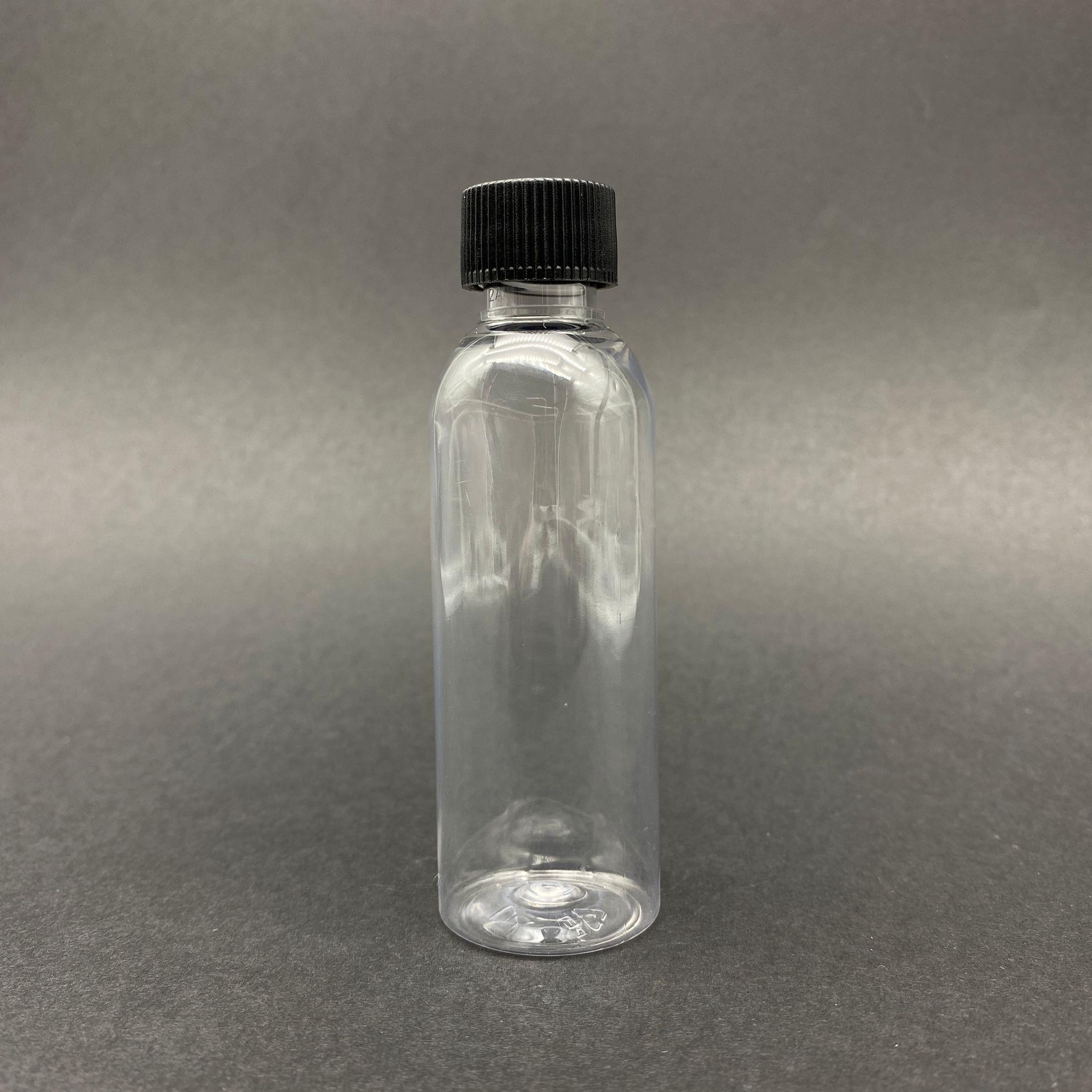 50 CC PLASTİK ŞİŞE - SİYAH KAPAKLI - 50 ML KAPAKLI PET ŞİŞE