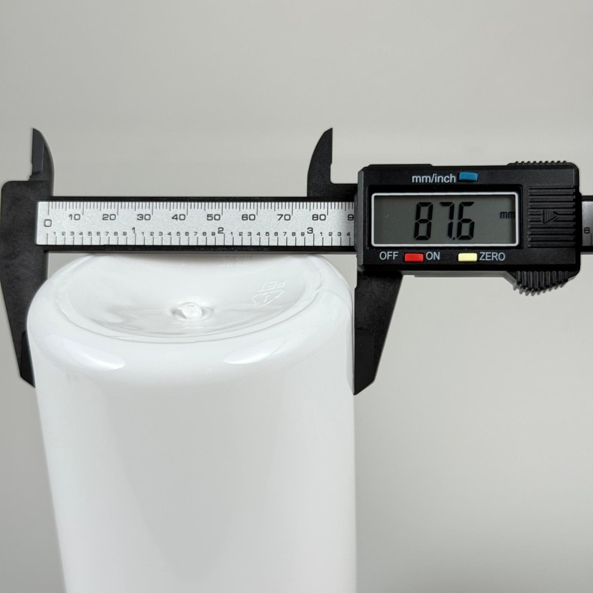 950 CC BEYAZ SERT PLASTİK ŞİŞE KAPAKSIZ (28 AĞIZ) - 950 ML BEYAZ PET ŞİŞE - KALIN (45 GR)