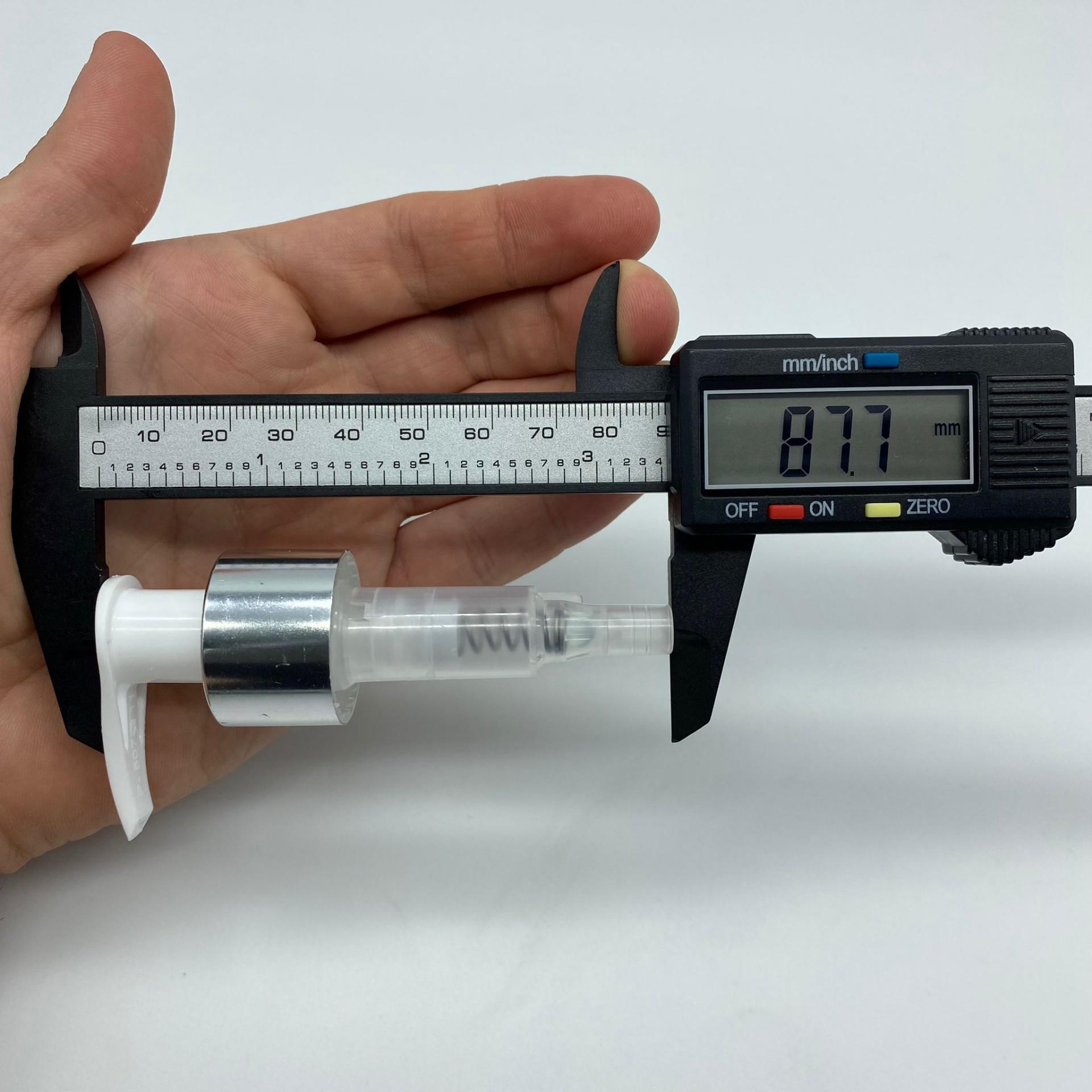 24 MM POMPA GÜMÜŞ KAPLAMALI