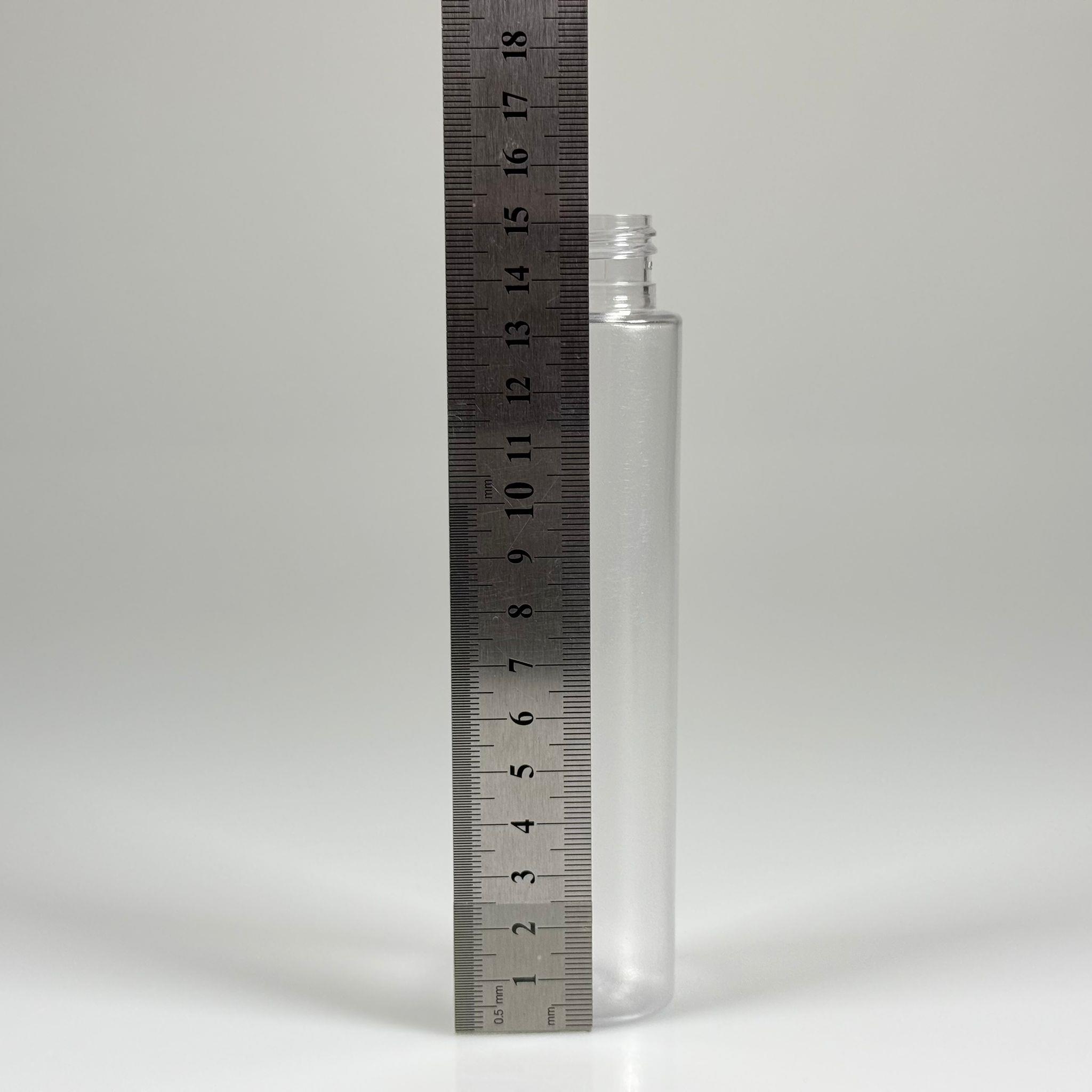 100 CC UZUN SİLİNDİR BUĞULU PET ŞİŞE (24 GR) - 24 MM AĞIZ KAPAKSIZ - 100 ML BİBERİYE SUYU, LAVANTA YAĞI, SAÇ SERUM, TONİK VB İÇİN PLASTİK KOZMETİK AMBALAJLARI