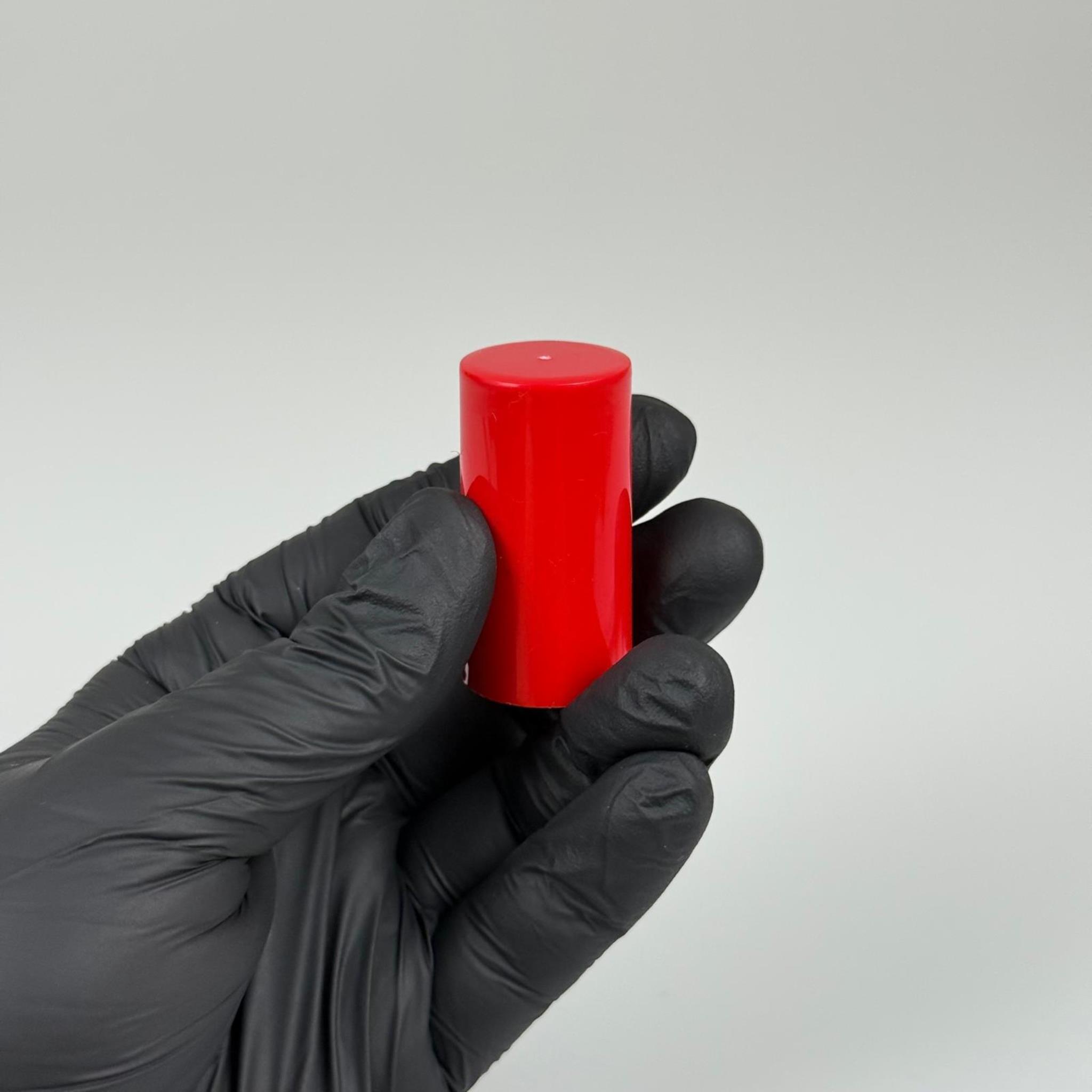 20 MM PARFÜM ŞİŞE KAPAĞI - PLASTİK - PARFÜM KAPAK - KIRMIZI