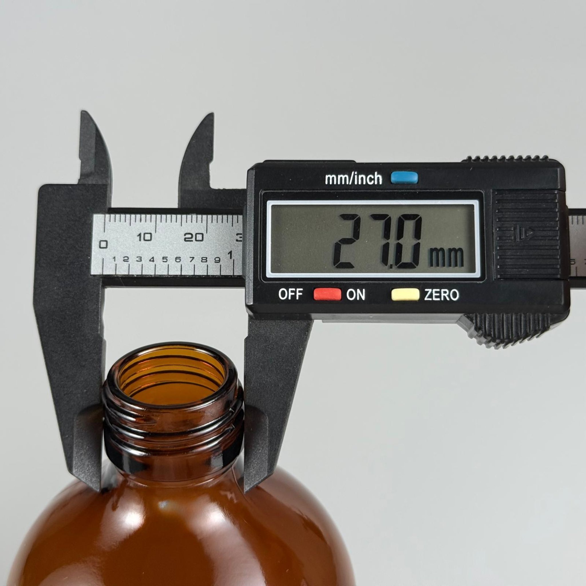 500 CC AMBER TOMBUL CAM ŞİŞE KAPAKSIZ (28 AĞIZ) - 500 ML CAM ŞİŞE - KAHVERENGİ