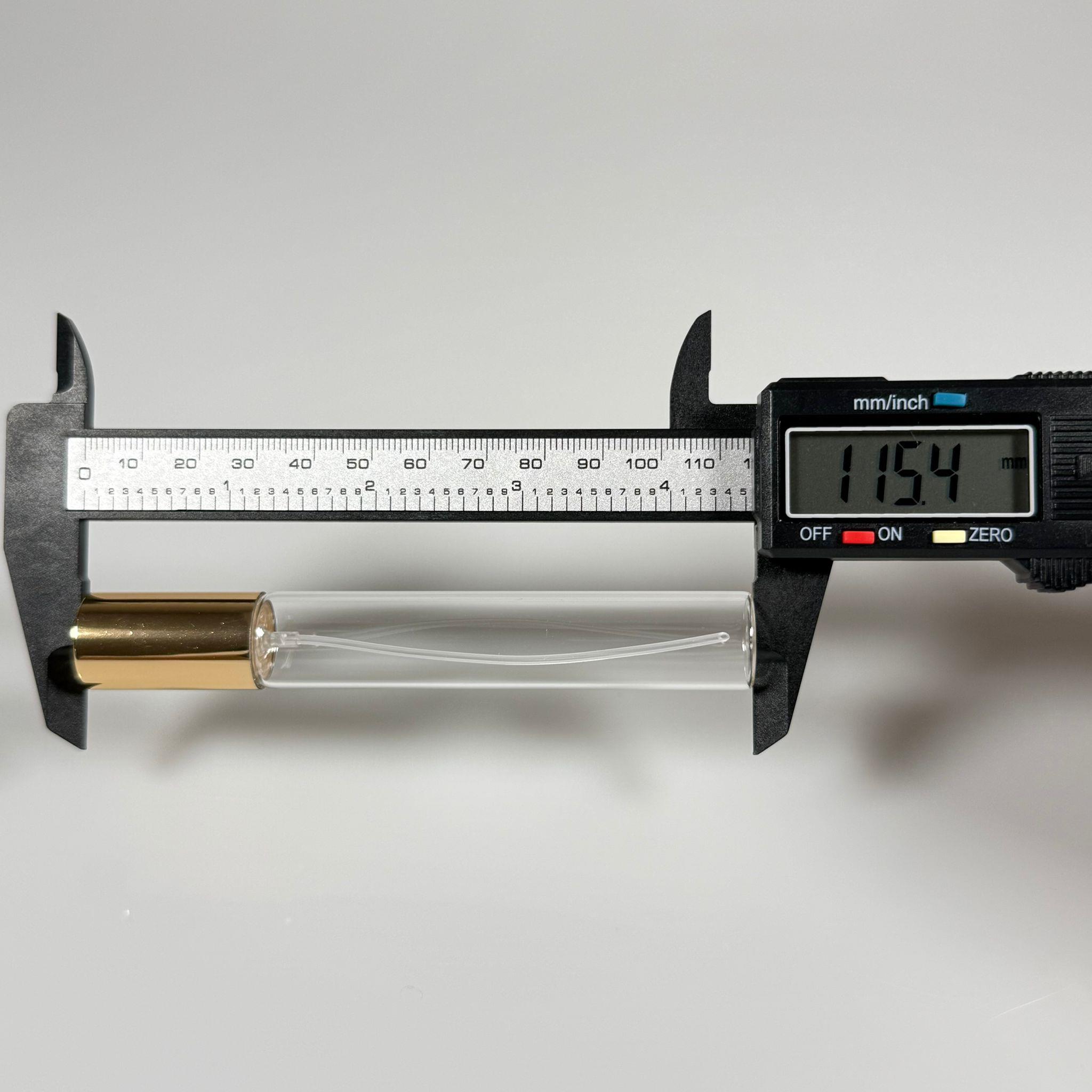 15 CC TESTER PARFÜM ŞİŞESİ - CAM KALEM PARFÜM ŞİŞESİ GOLD METAL SPREYLİ KAPAKLI TAKIM - 15 ML CAM TÜP PARFÜM ŞİŞESİ - VİDALI SPREY VALF TEKRAR DOLDURULABİLİR - HEDİYELİK CAM KOLONYA ŞİŞESİ - DÜĞÜN, NİŞAN, SÖZ, KINA, CENAZE, PROMOSYON İÇİN HEDİYELİK KOLONYA ŞİŞELERİ