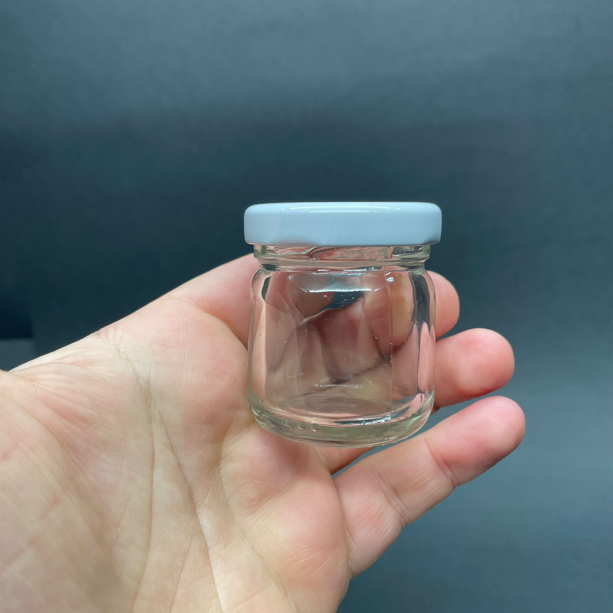 40 CC CAM TOZ PUDRA KAVANOZU - METAL KAPAKLI +TIPALI - 40 ML PUDRA KUTUSU - TUZLUK TIPALI EKO TUZLUK - MEDİKAL PUDRA AMBALAJ