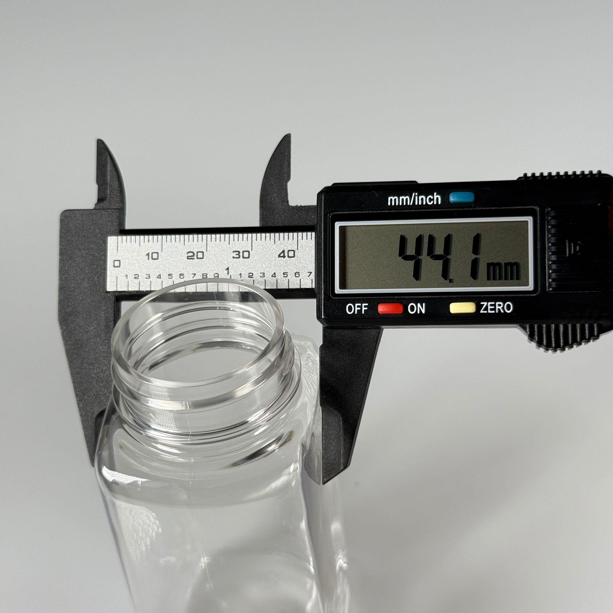 150 CC ŞEFFAF KARE PET TABLET ŞİŞESİ - 38 AĞIZ KAPAKSIZ - 150 ML KAPSÜL KUTUSU - İLAÇ ŞİŞESİ - MEDİKAL HAP ŞİŞESİ - FARMASÖTİK KAVANOZ