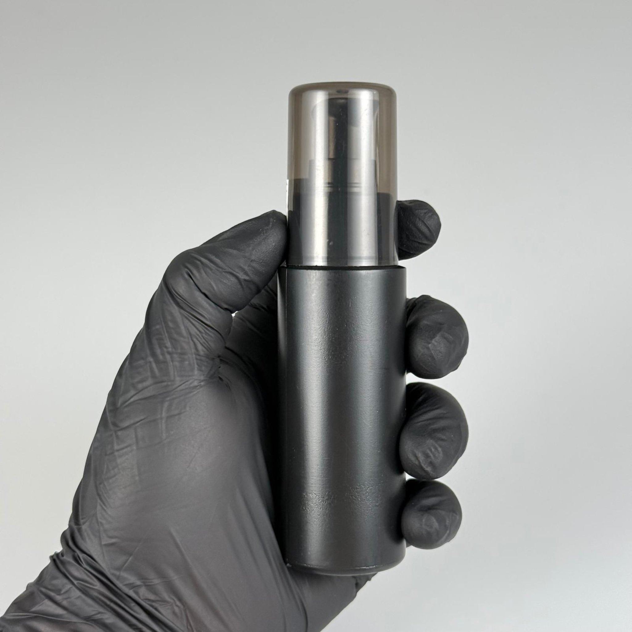 50 CC SİYAH POLİETİLEN PLASTİK ŞİŞE - SİYAH  LOSYON POMPALI - 50 ML POMPALI PLASTİK ŞİŞE