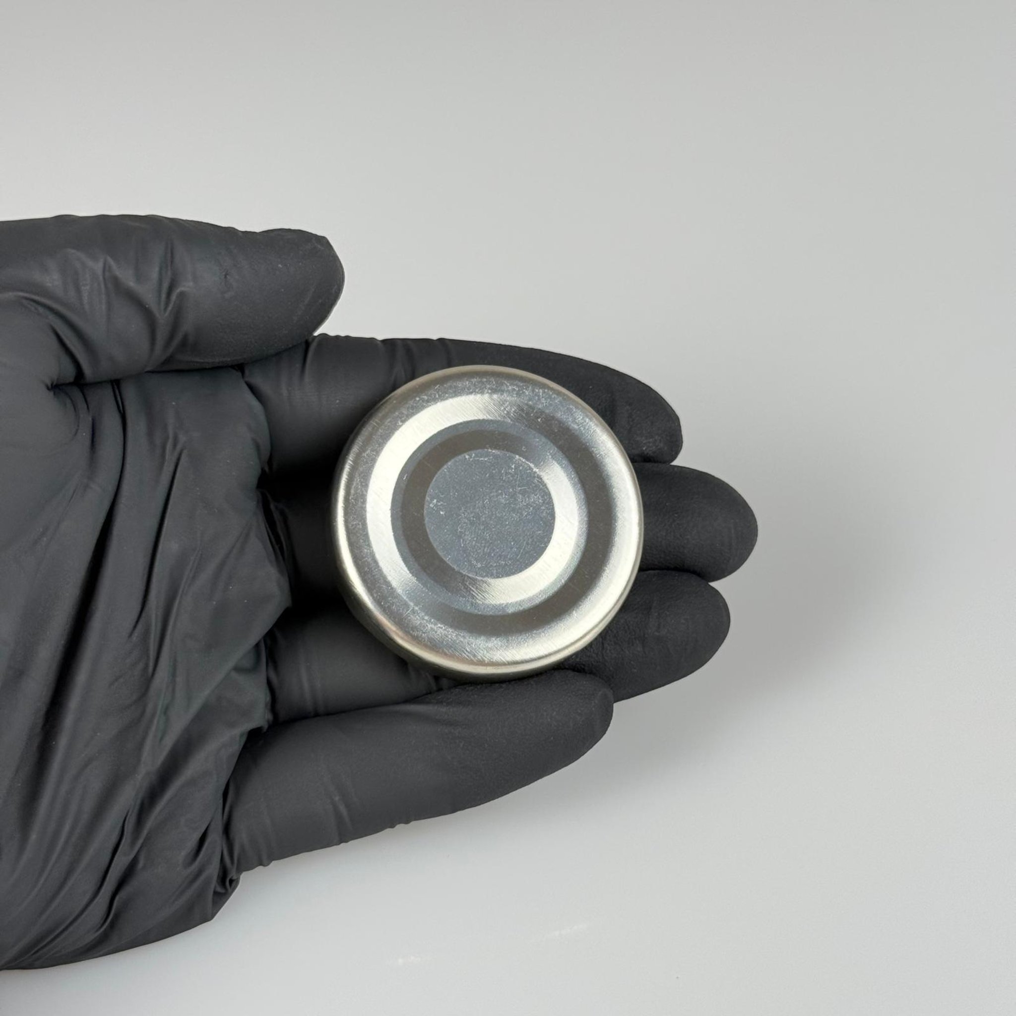 43 MM TWİST-OFF GÜMÜŞ METAL KAPAK