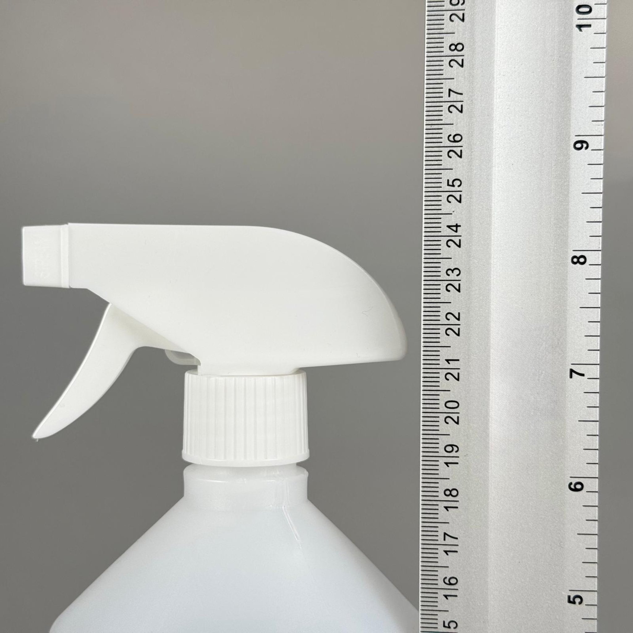 1000 CC TİNER ŞİŞESİ - BEYAZ  TRİGER TETİK SPREYLİ - 1000 ML KİMYASALA DAYANIKLI PLASTİK ŞİŞE - 1 LT POLİETİLEN ŞİŞE - KISA