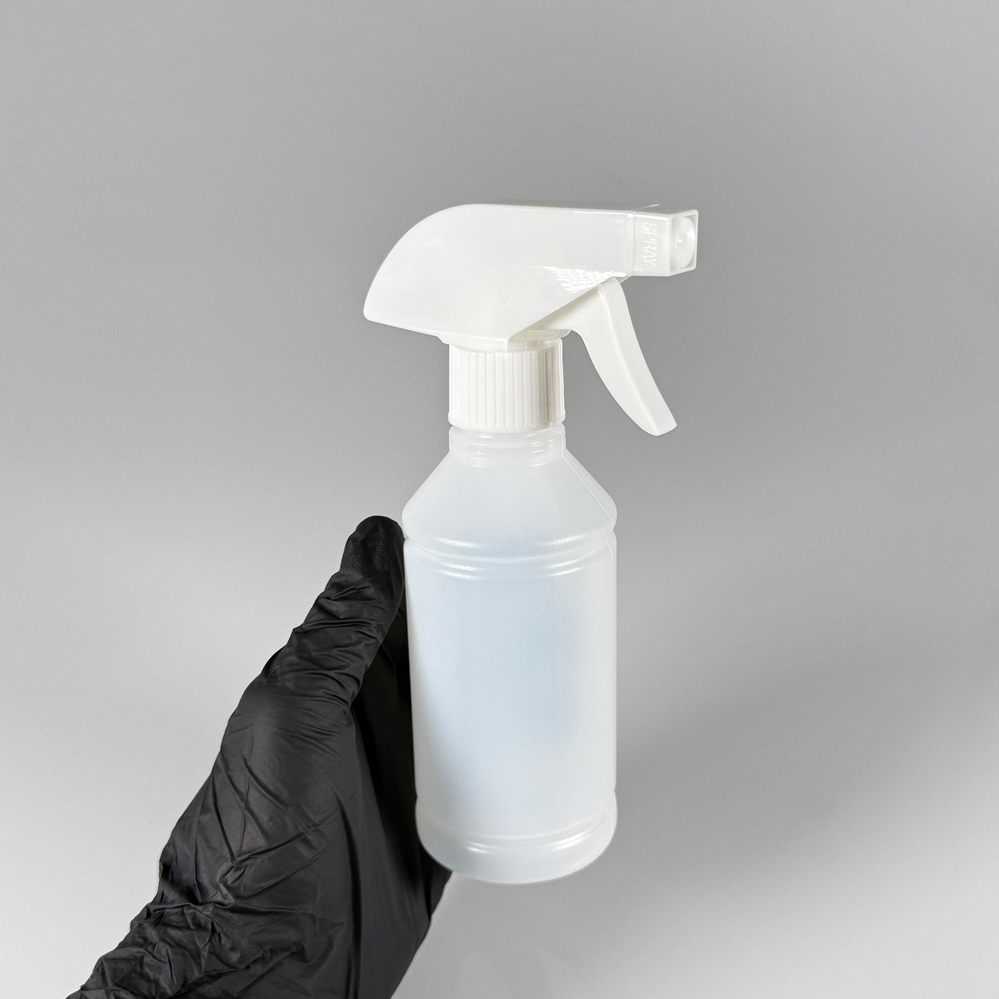 250 CC TİNER ŞİŞESİ - BEYAZ TRİGER TETİK SPREYLİ - 250 ML KİMYASALA DAYANIKLI PLASTİK ŞİŞE - 0,25 LT POLİETİLEN ŞİŞE