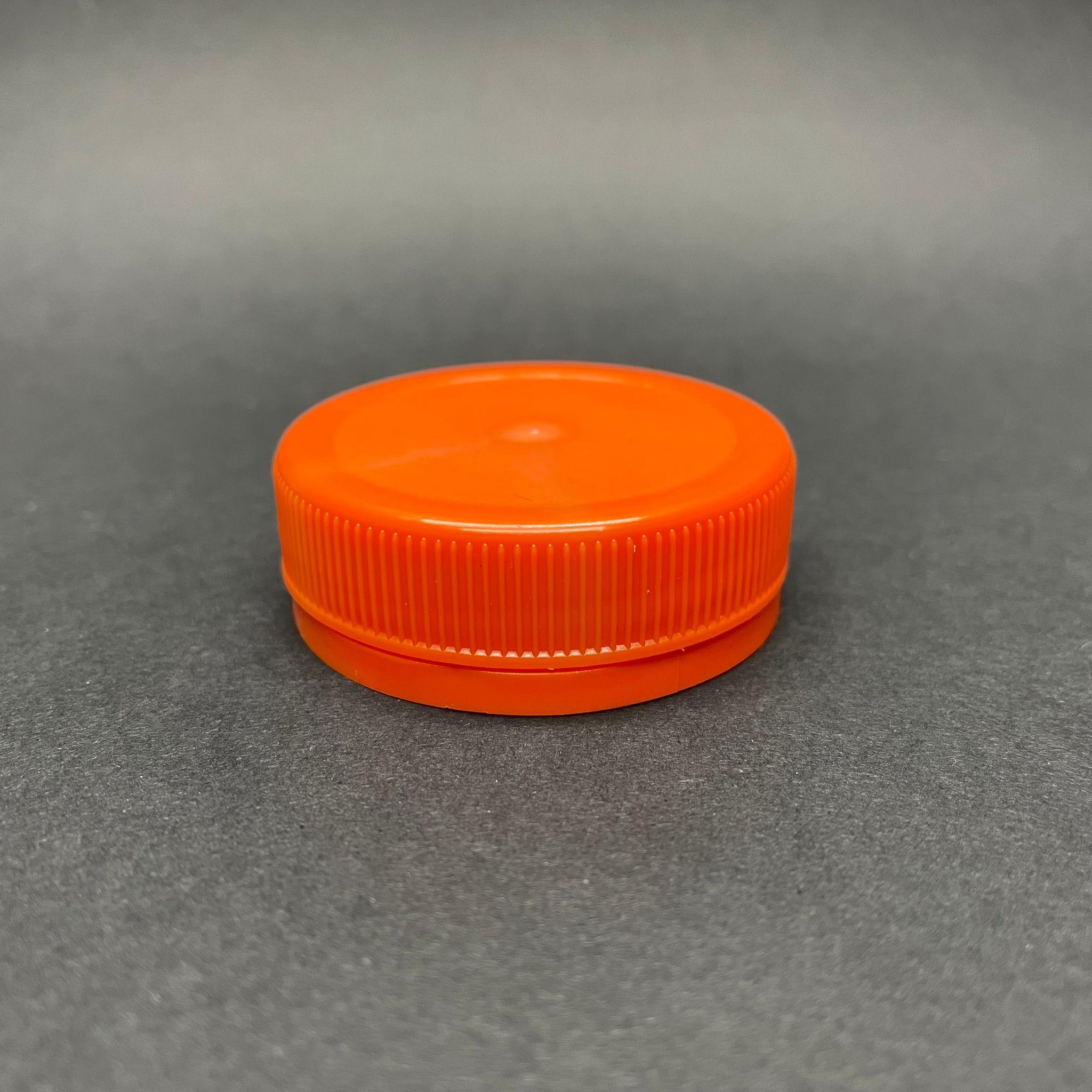 48 MM VİDALI KİLİTLİ PLASTİK KAPAK TURUNCU - 5 LİTRE SU PETİ KAPAĞI - 10 LİTRE SU PETİ KAPAĞI - KİLİTLİ