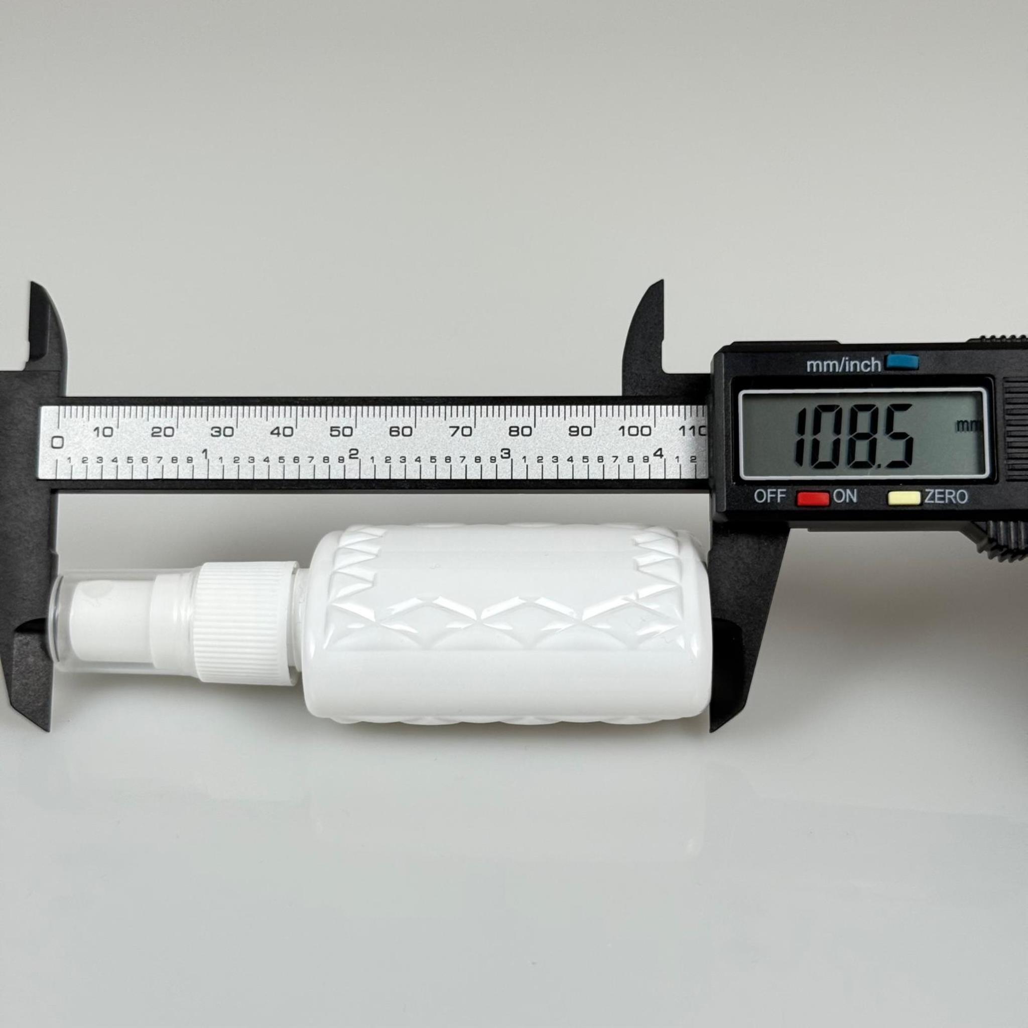 50 CC BEYAZ PET KÖŞELİ PARFÜM ŞİŞESİ  - BEYAZ SPREYLİ - 50 ML PLASTİK PARFÜM - KOLONYA ŞİŞESİ