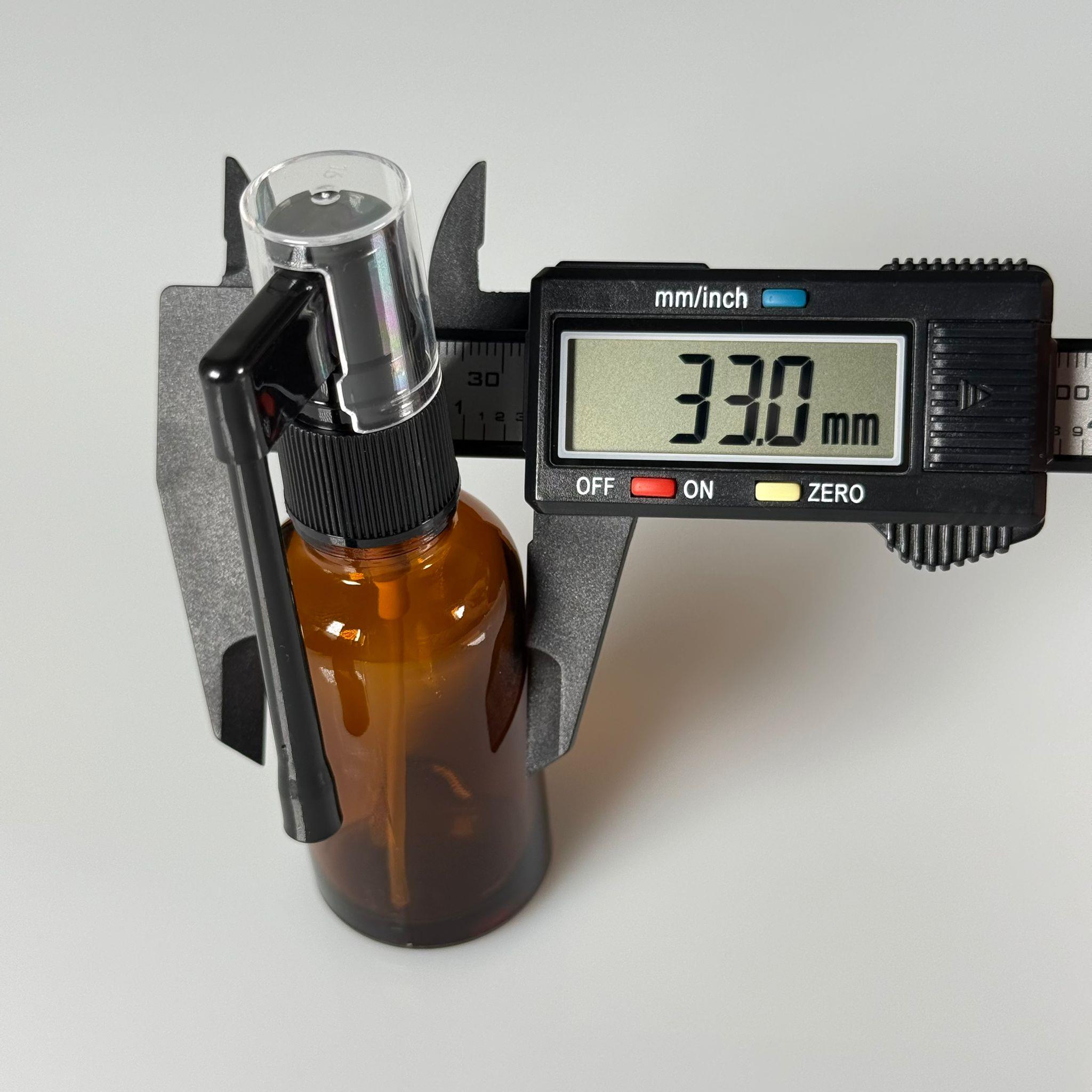 30 ml Farmasötik Plastik Uzun Nozullu Mist Oral Boğaz Spreyli Amber Kahverengi Cam Şişe - 30 CC SİYAH ORAL BOĞAZ SPREYLİ CAM ŞİŞE