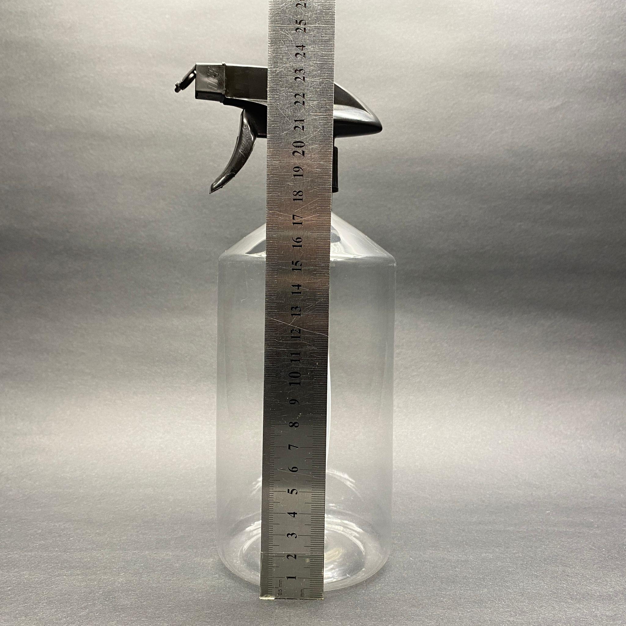 950 CC ŞEFFAF PET ŞİŞE - SİYAH KÖPÜK YAPICI TRİGER TETİK SPREYLİ - 950 ML OTO TEMİZLİK ÜRÜNLERİ İÇİN BOŞ SPREY ŞİŞE