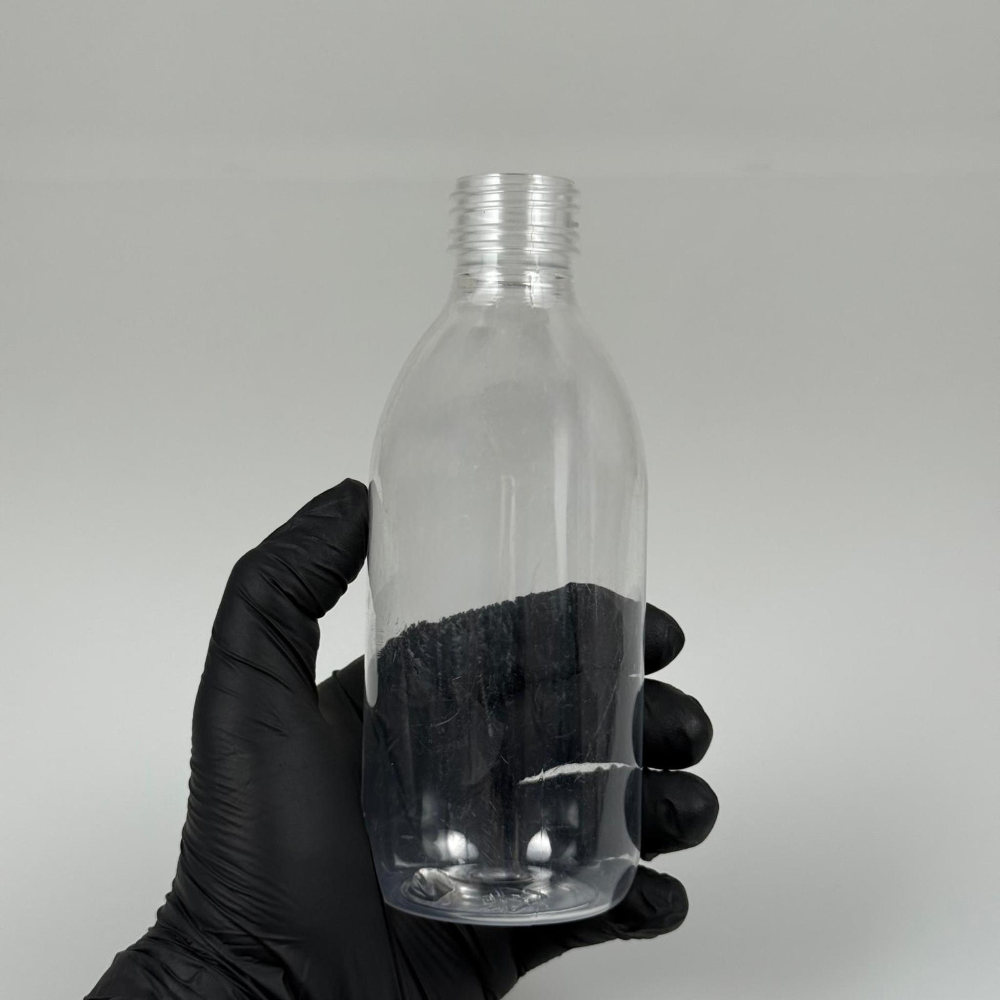 250 CC FRANSIZ MODEL ŞEFFAF PET ŞİŞE - KAPAKSIZ (28 AĞIZ) - 250 ML KALIN PET ŞİŞE