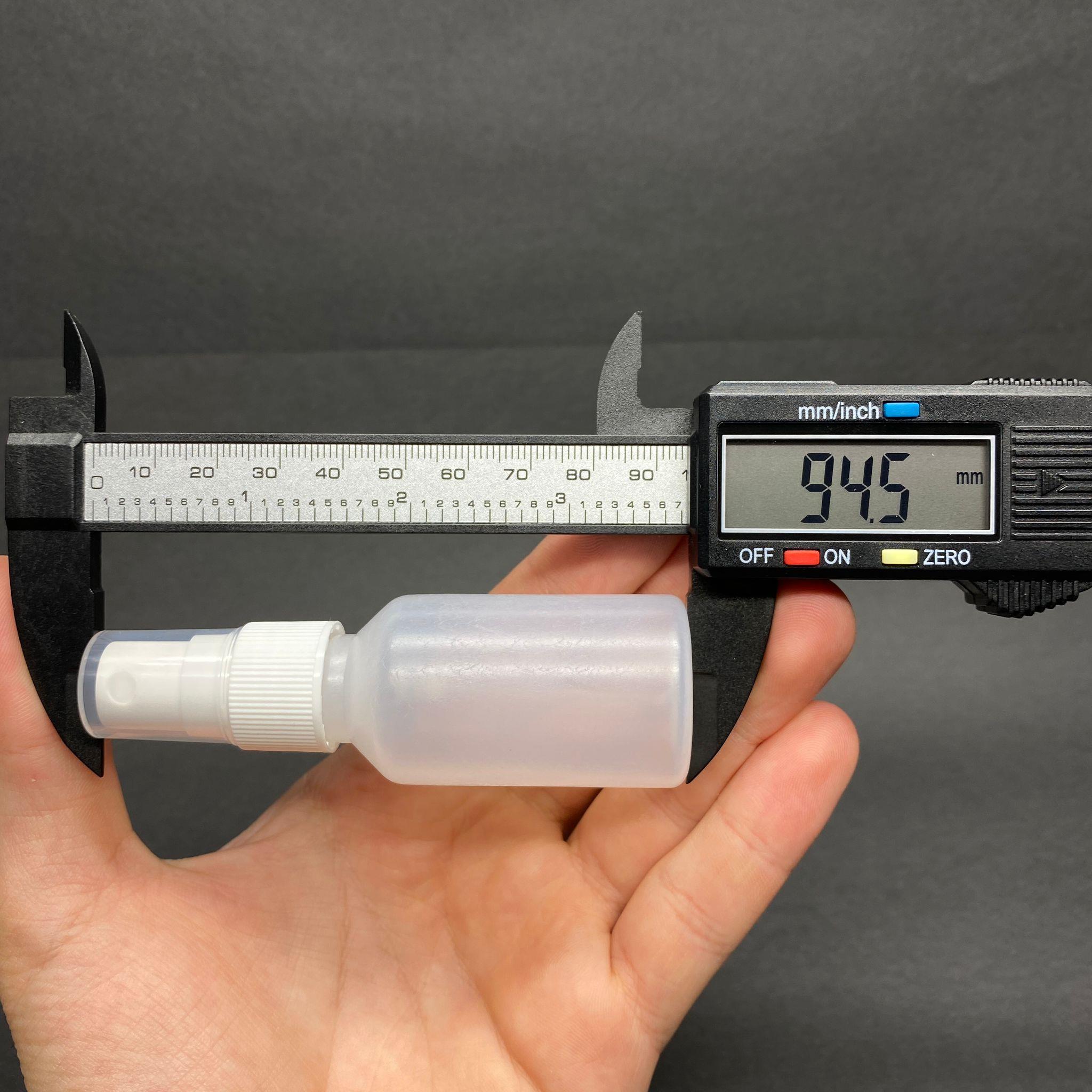 30 CC NATÜREL POLİETİLEN ŞİŞE - BEYAZ SPREYLİ - 30 ML POLİETİLEN ŞİŞE - ESNEK