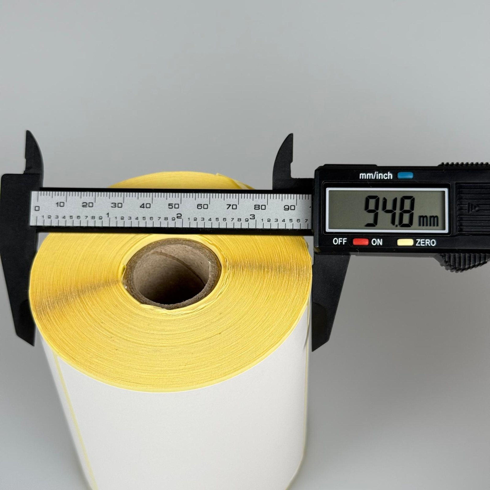KUŞE ETİKET - YAPIŞKANLI 100 MM X 100 MT 1 TOP (500 ETİKET) - Kargo ve Akustik/Masaüstü Yazıcı Uyumlu Etiket - Argox, Zebra, Xprinter vb. Barkod Yazıcılar İle Uyumlu