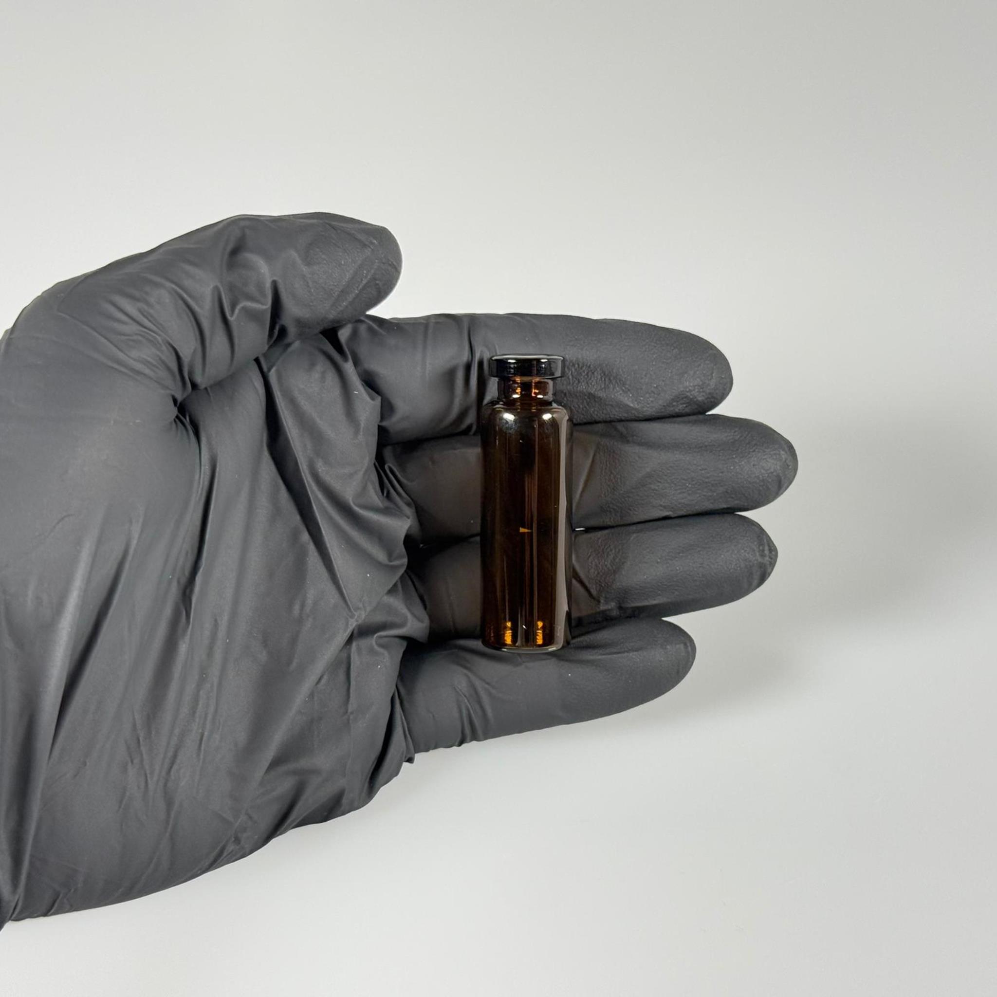 BOROSİLİKAT AMBER CAM ŞİŞE - 5 CC - 16x50 MM - ÇEKME CAM BORU FLAKON İNCE PENİSİLİN ŞİŞESİ - AĞIZ ÇAPI 13 MM