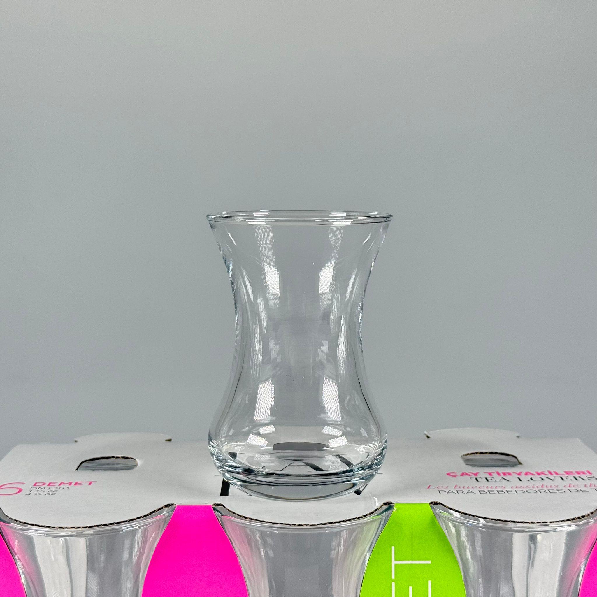 LAV DMT303 DEMET İnce Belli 6'lı Çay Bardağı - LAV ÇAY BARDAK