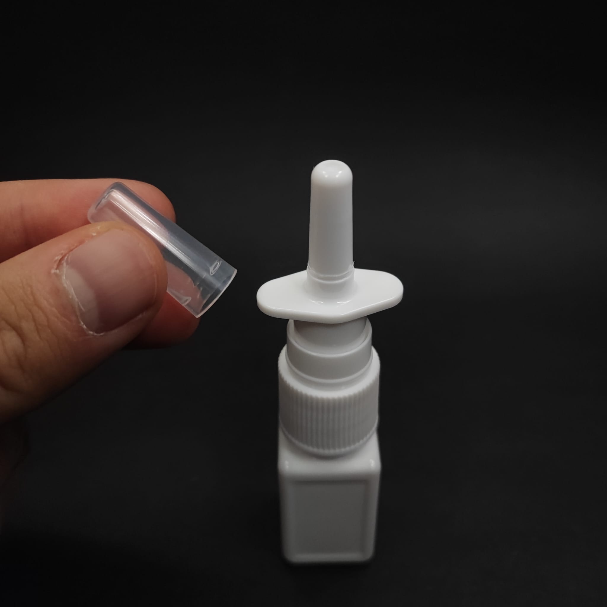 10 CC BEYAZ KARE PET ŞİŞE- NAZAL BURUN SPREYLİ 10 ML PLASTİK ŞİŞE