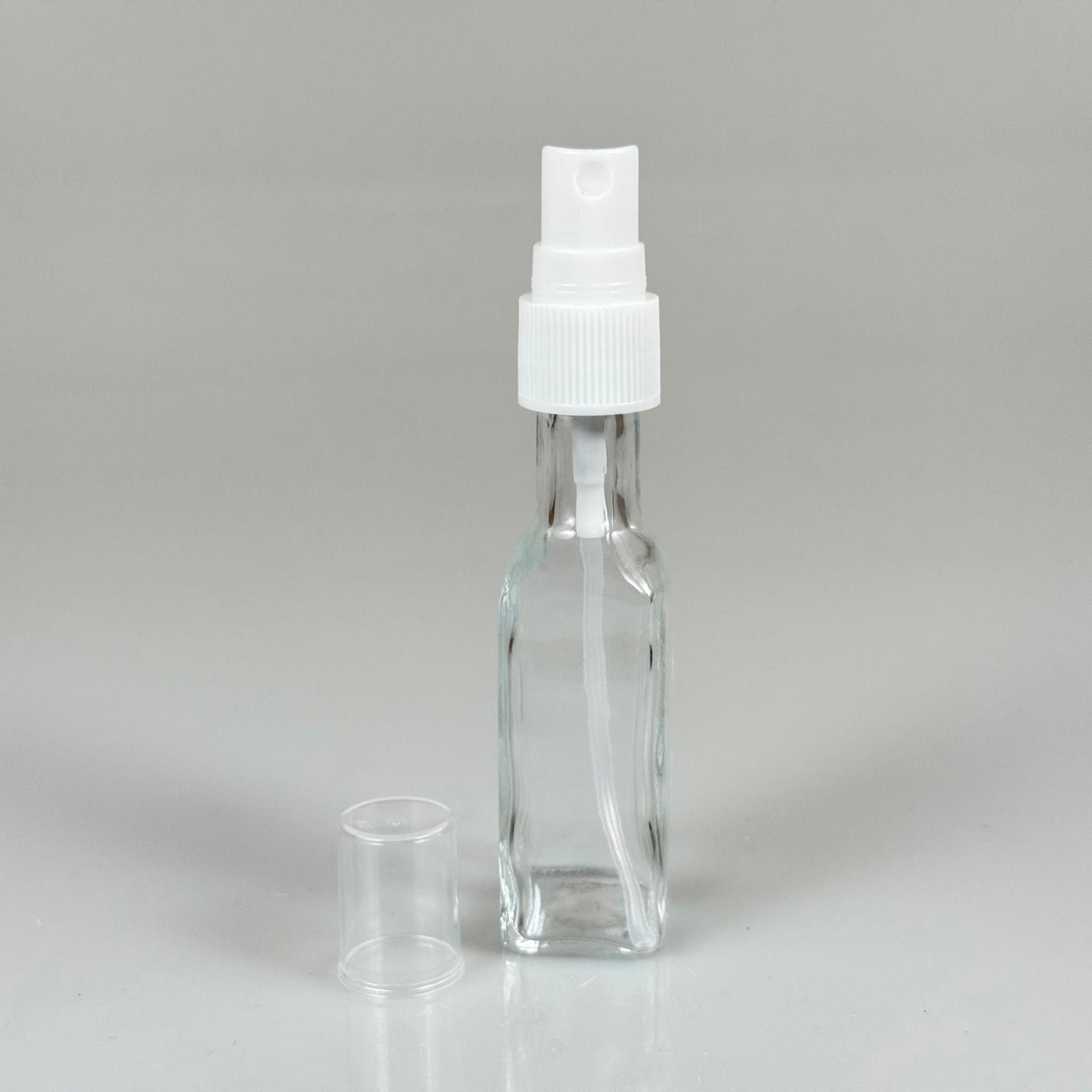 23 CC MARASKA KÖŞELİ CAM ŞİŞE - BEYAZ SPREYLİ - 23 ML KARE HEDİYELİK CAM KOLONYA ŞİŞESİ - DÜĞÜN, NİŞAN, SÖZ, KINA, CENAZE, PROMOSYON İÇİN HEDİYELİK KOLONYA ŞİŞELERİ