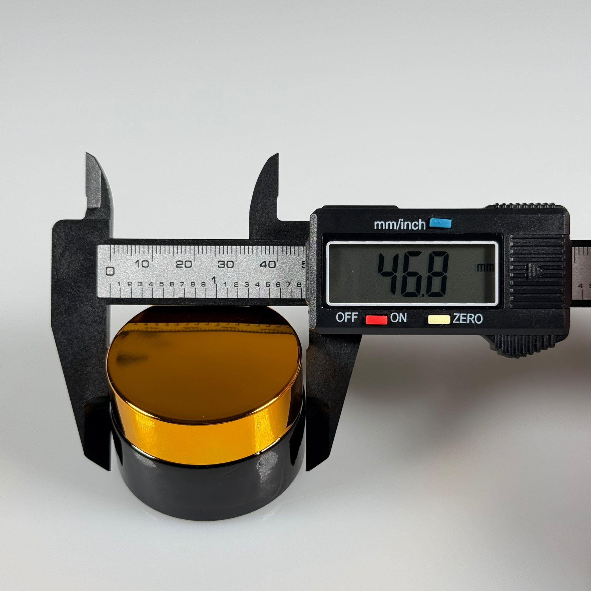 20 CC CAM AMBER KREM KAVANOZU - GOLD KAPAKLI İÇ CONTALI - 20 ML KAHVERENGİ KREM KAVANOZU - AMBER MUM KAVANOZU