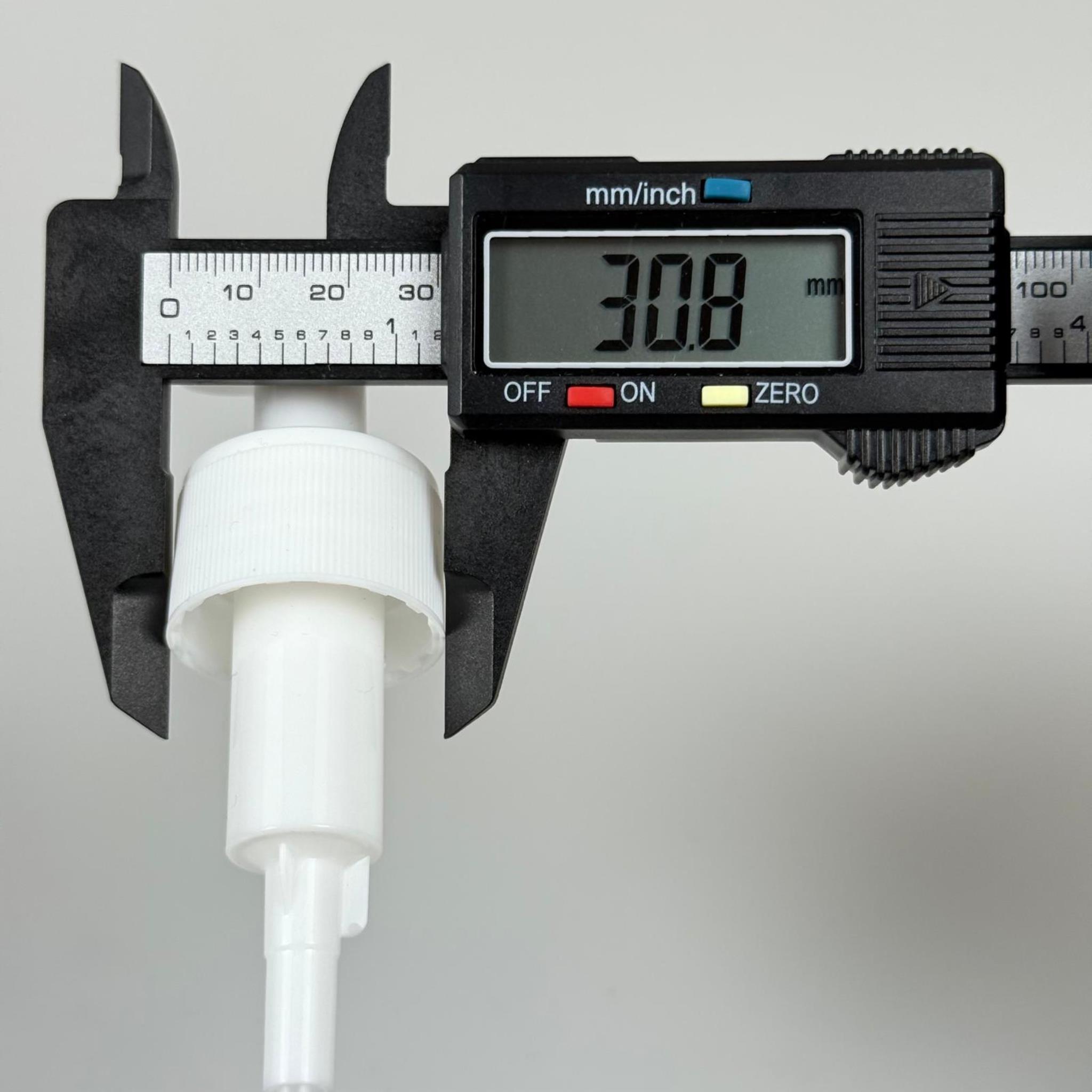 28 MM POMPA BEYAZ VİDASIZ KİLİTLİ - SIVI SABUN POMPASI