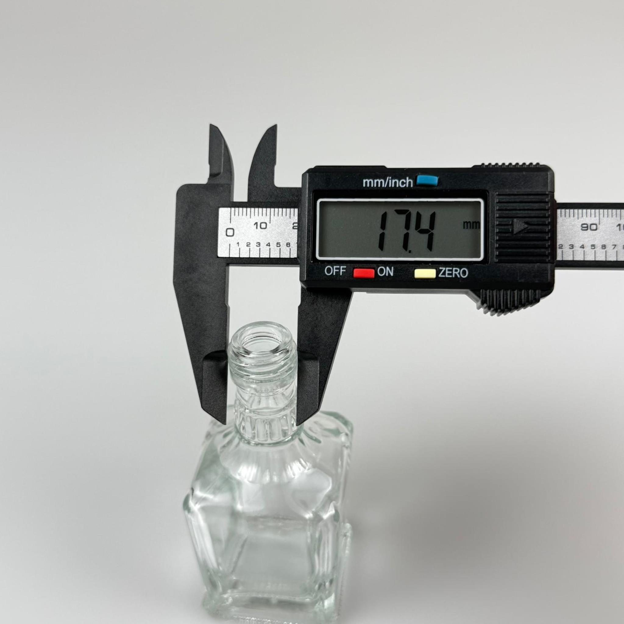 50 CC BOĞAZLI KONİK CAM ŞİŞE - 18 MM AĞIZ - 50 ML PRESTİJLİ ŞİŞE