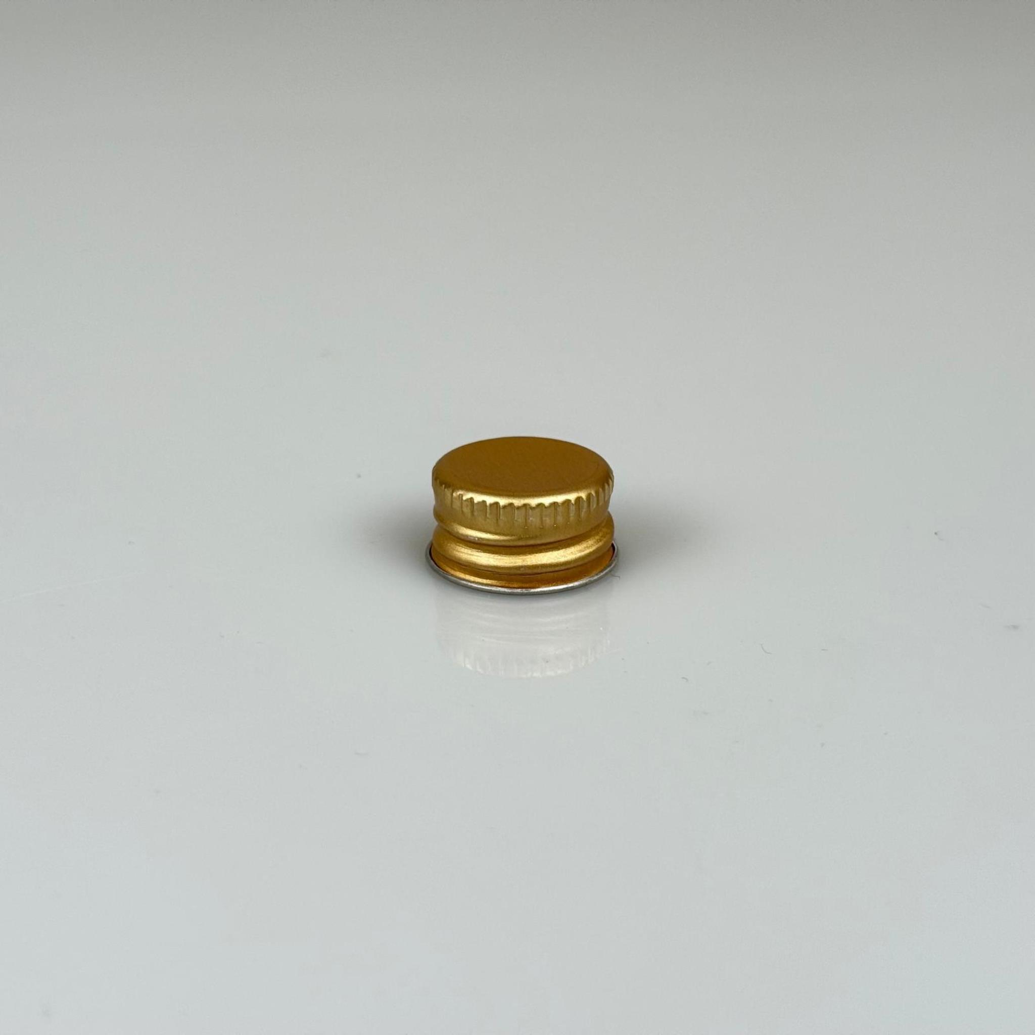 18 MM VİDALI GOLD ALÜMİNYUM KAPAK