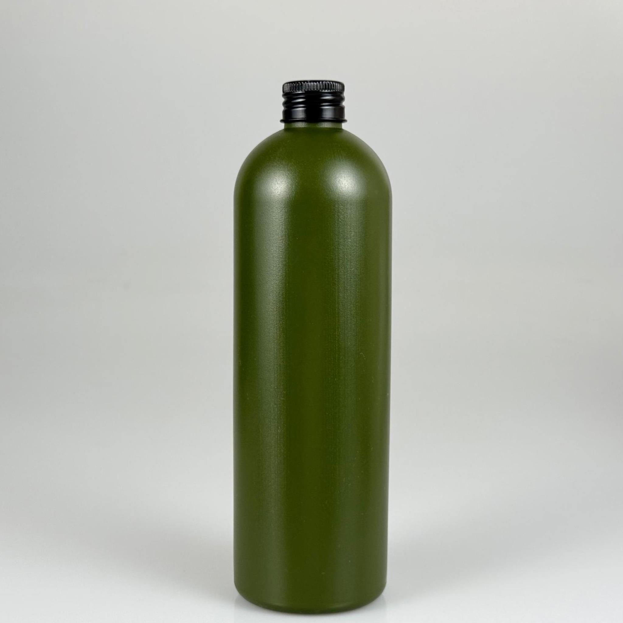500 CC YEŞİL SİLİNDİR MODEL MAT SIKILABİLİR POLİETİLEN ŞİŞE 47 GRAM (24 AĞIZ) + KÖPÜK CONTALI SİYAH METAL ALÜMİNYUM KAPAK - 500 ML POLİETİLEN ASETON ŞİŞESİ