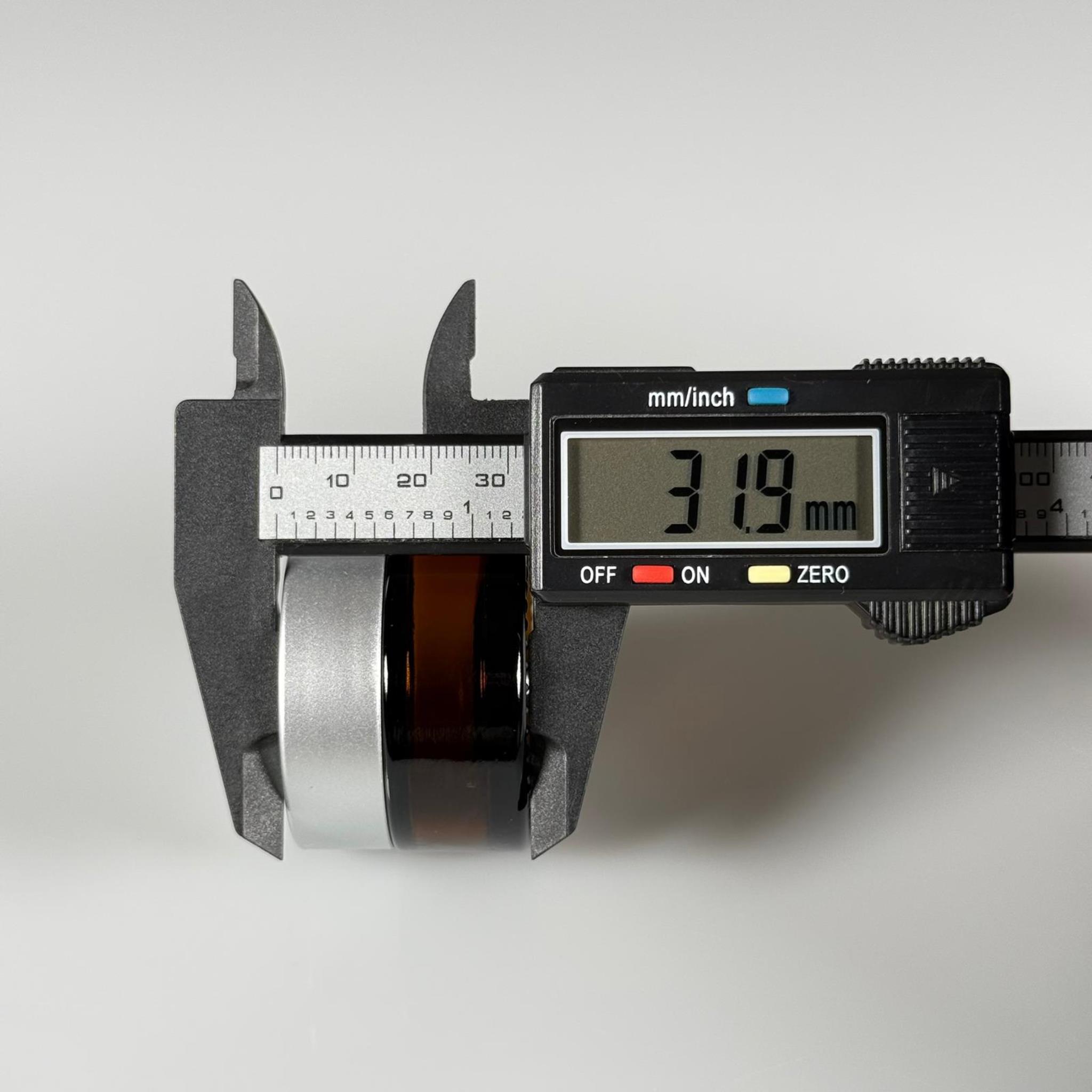 20 CC CAM AMBER KREM KAVANOZU - GÜMÜŞ KAPAKLI İÇ CONTALI - 20 ML KAHVERENGİ KREM KAVANOZU - AMBER MUM KAVANOZU