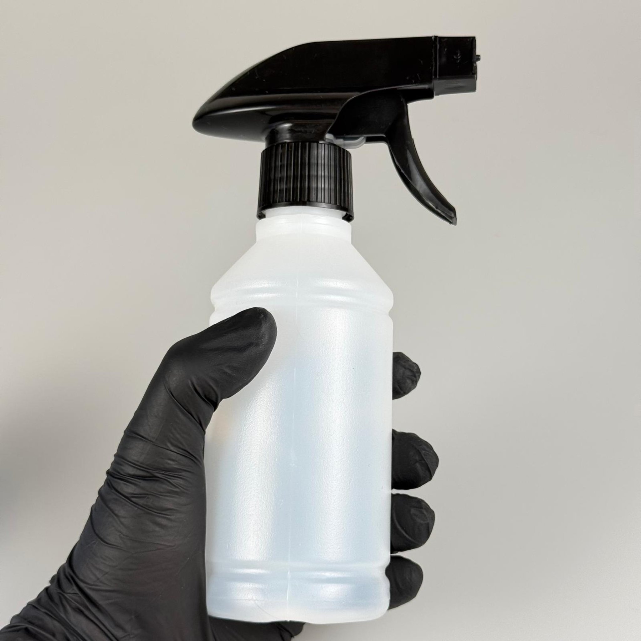 0,25 LT KÖPÜK YAPICI TRİGER SPREYLİ POLİETİLEN ŞİŞE KISA - 250 ML KÖPÜK YAPICI TRİGER TETİK SPREYLİ PLASTİK ŞİŞE