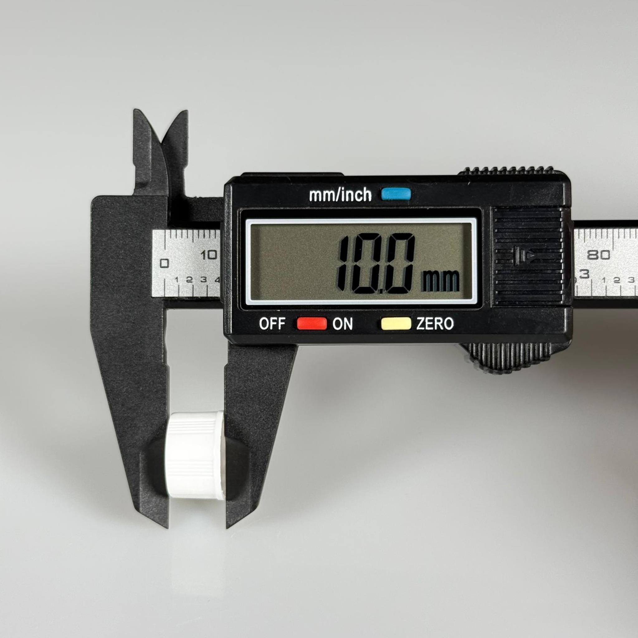 14 MM PLASTİK KAPAK BEYAZ - DÜZ