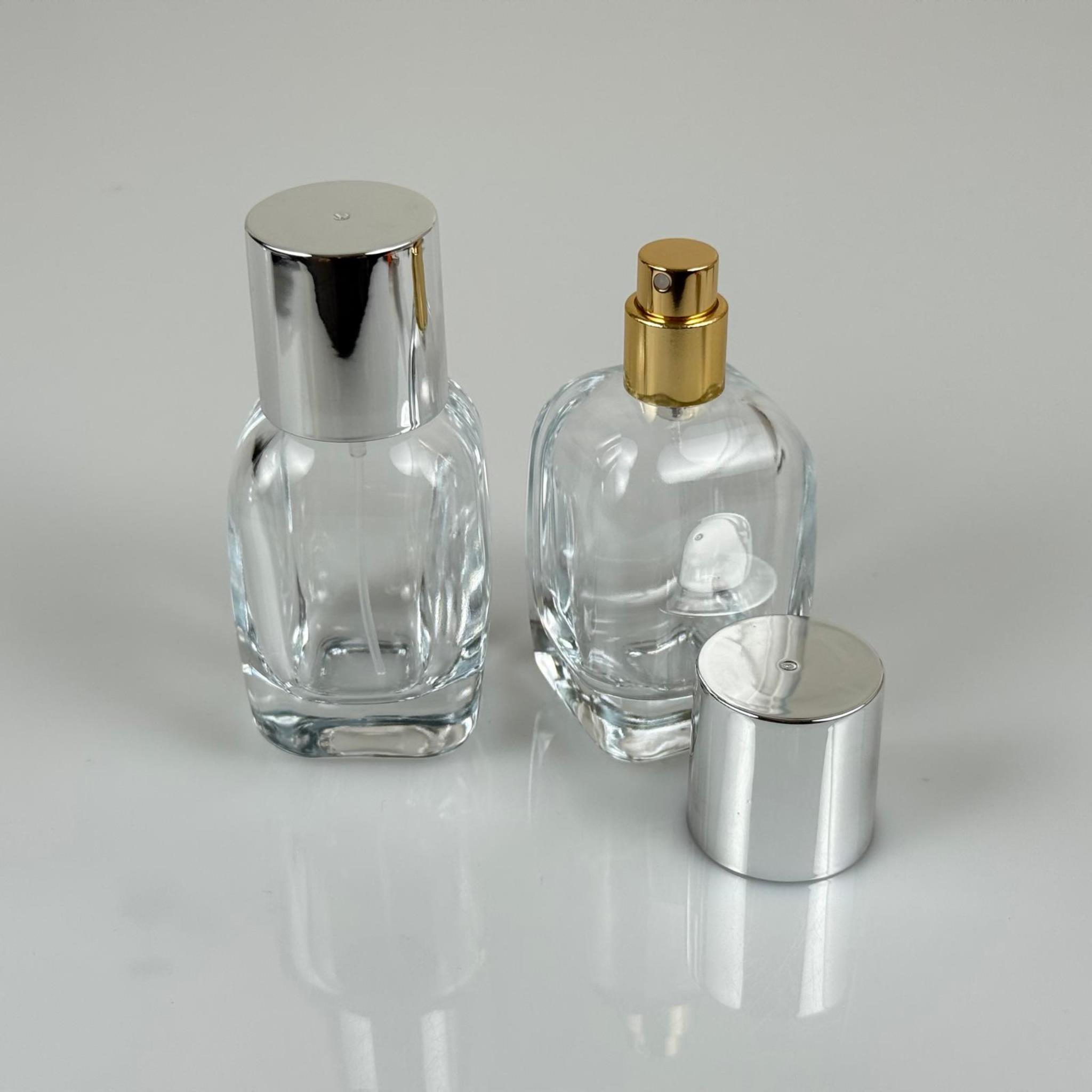 50 ML SİLİNDİR MODEL CORE PARFÜM ŞİŞESİ - GOLD METAL SPREYLİ + GÜMÜŞ GENİŞ KAPAKLI (AĞIZ 15 MM GEÇME KOLAY KAPAMA)