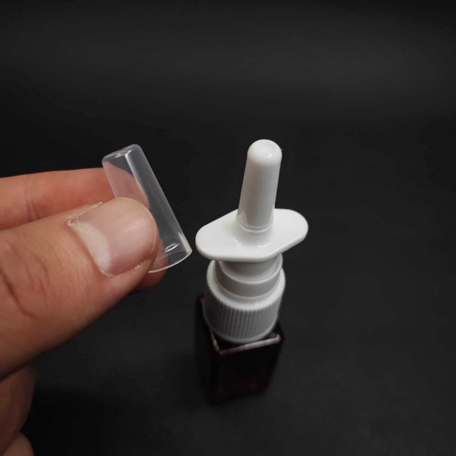 10 CC AMBER KARE PET ŞİŞE- NAZAL BURUN SPREYLİ 10 ML PLASTİK ŞİŞE