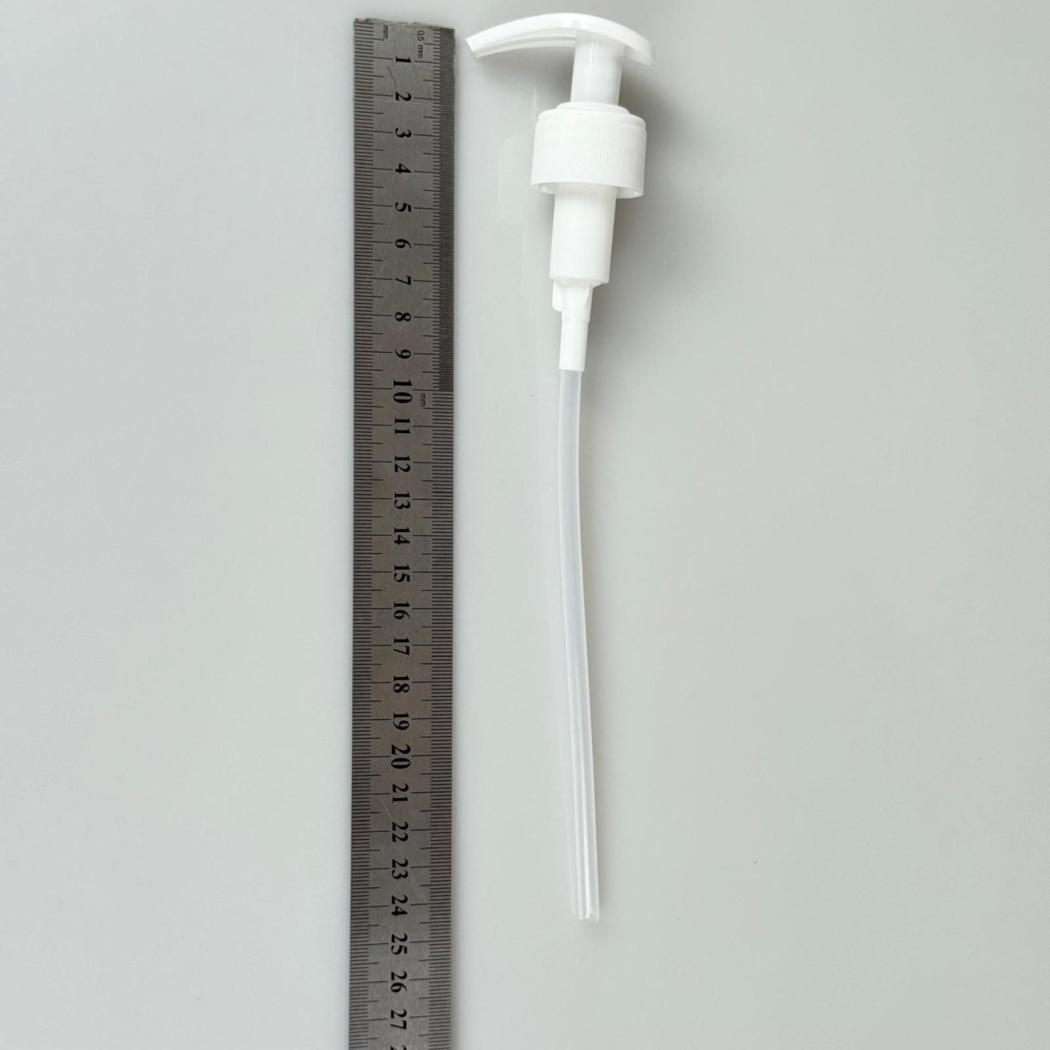 28 MM POMPA BEYAZ VİDASIZ KİLİTLİ - SIVI SABUN POMPASI