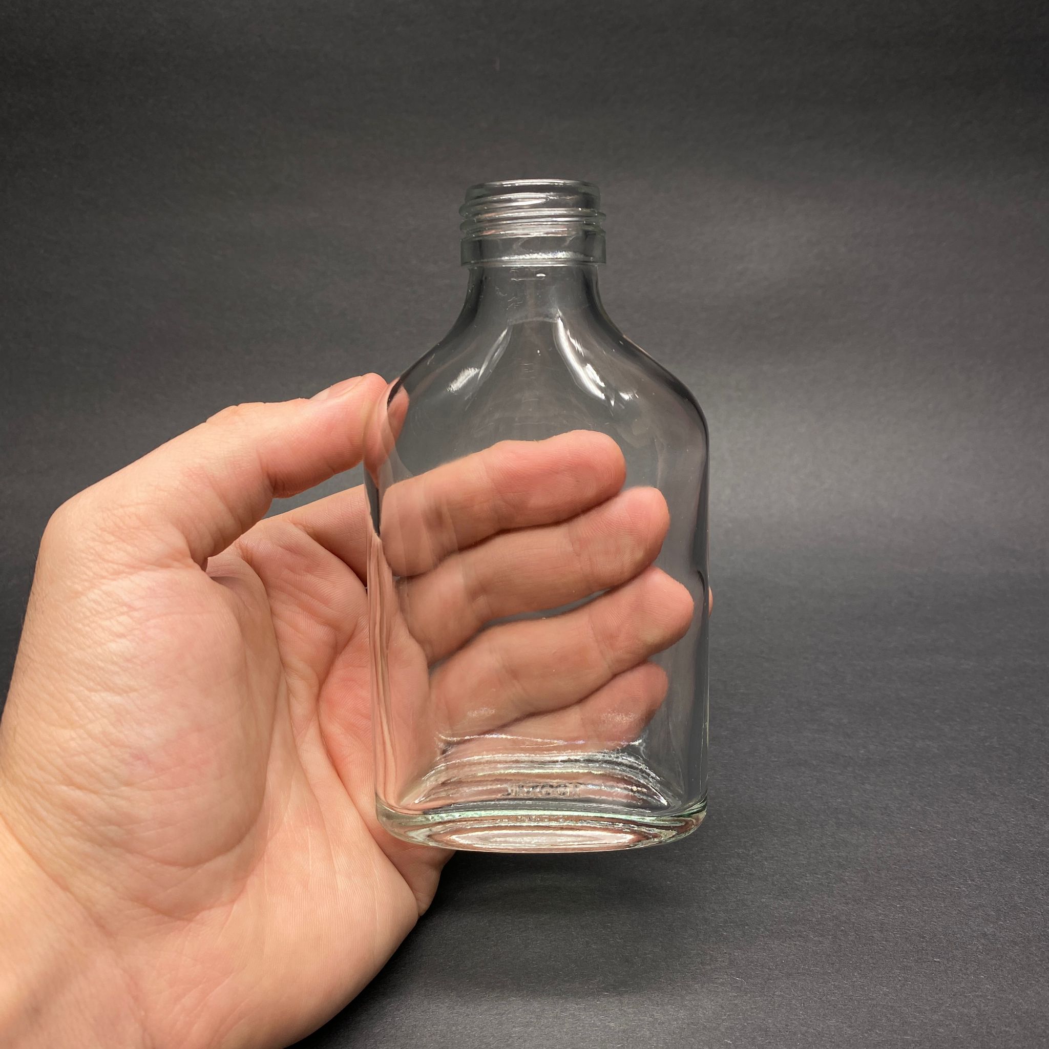 100 CC YASSI CAM COLD BREW ŞİŞE - SOĞUK KAHVE ŞİŞESİ - KAPAKSIZ (28 AĞIZ) - 100 ML YASSI CAM ŞİŞE