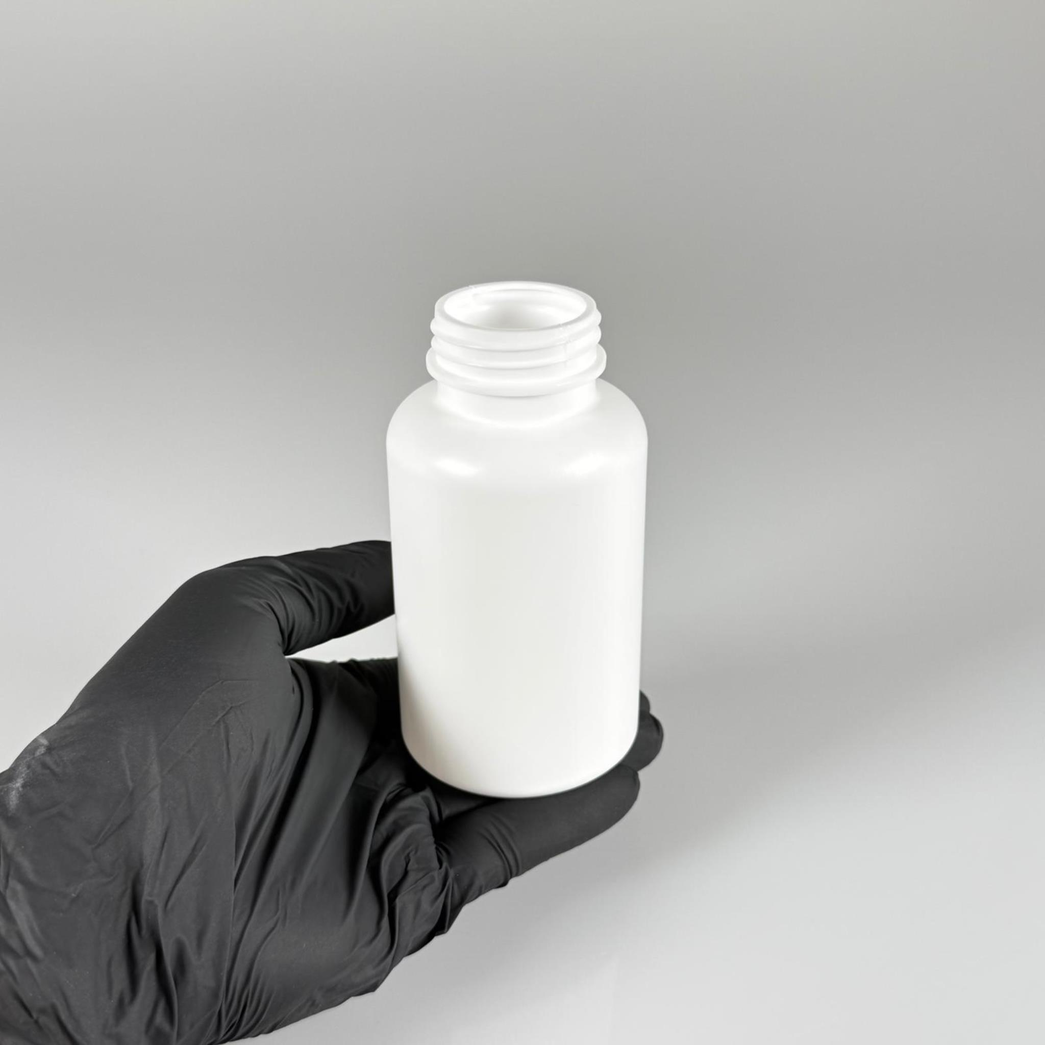 200 CC BEYAZ PE POLİETİLEN TABLET ŞİŞESİ (20 GR) - 38 AĞIZ KAPAKSIZ - 200 ML KAPSÜL KUTUSU - İLAÇ ŞİŞESİ - MEDİKAL HAP ŞİŞESİ - FARMASÖTİK KAVANOZ