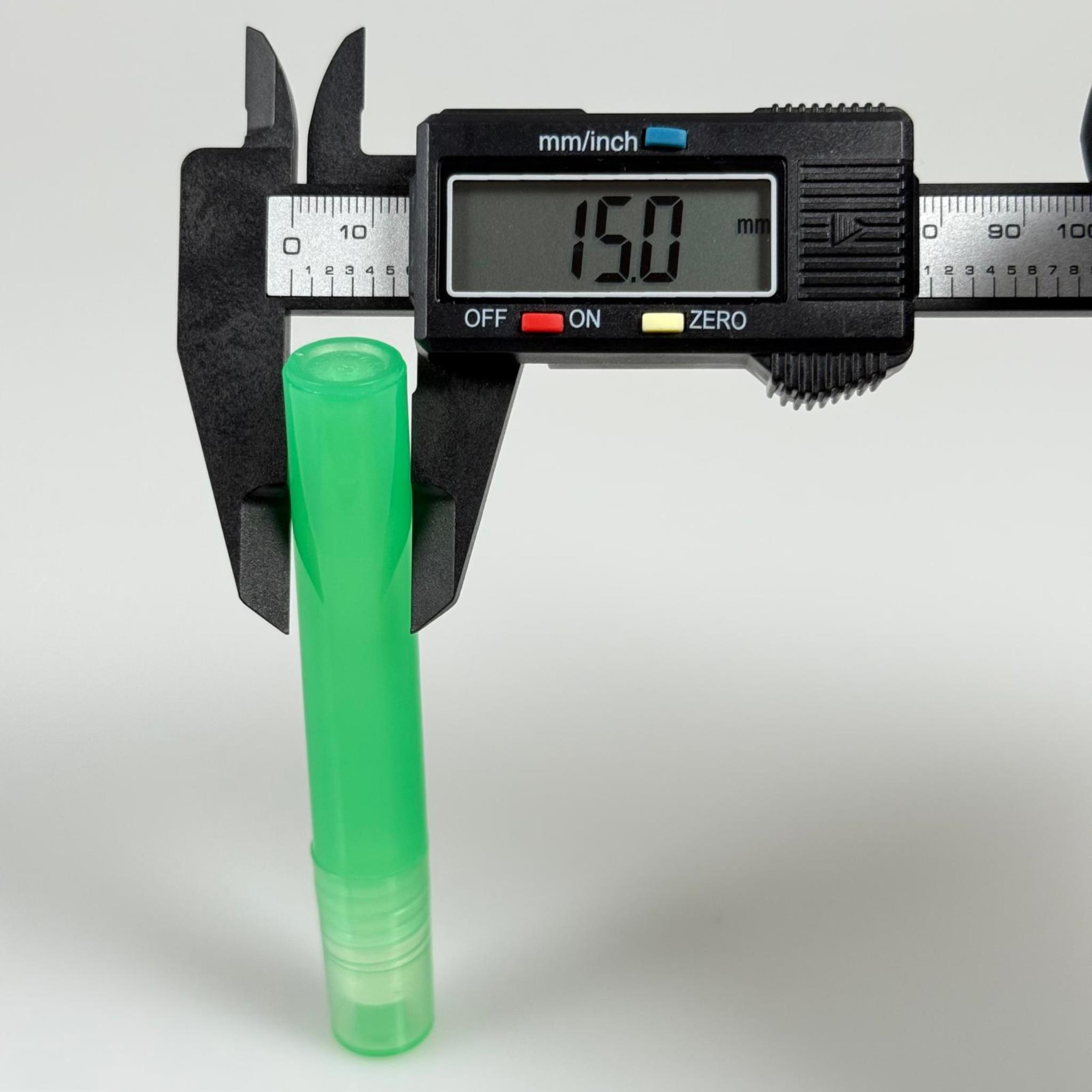 4,5 CC PLASTİK ROLL-ON ŞİŞE - BİLYELİ ŞİŞE - MİS ŞİŞESİ - ESANS ŞİŞESİ - KOKU - ŞİŞESİ - PARFÜMERİ ŞİŞESİ - YEŞİL