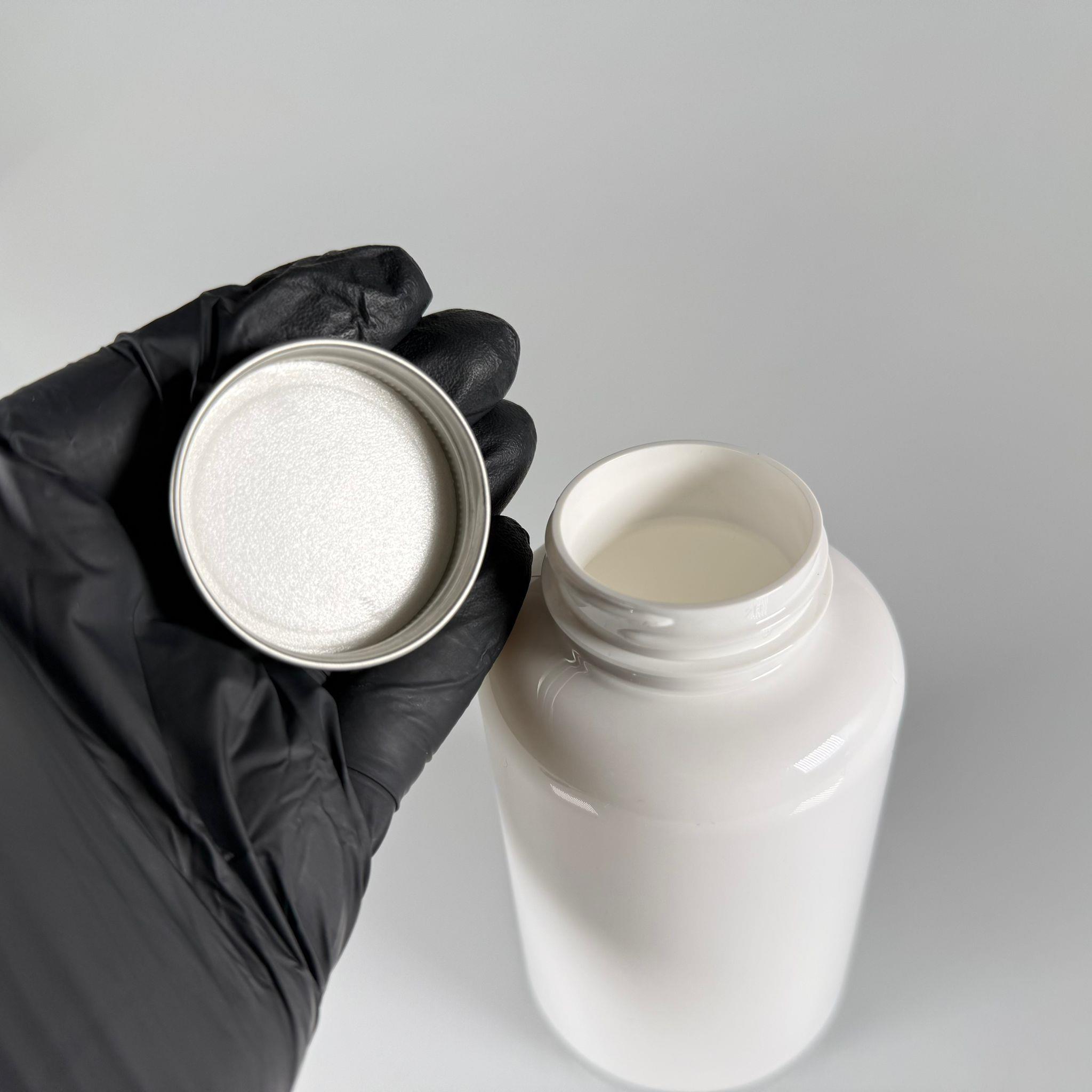 BAHARAT, TOZ, KAHVE, SAHLEP VB MUTFAK DÜZENLEME İÇİN KARE PLASTİK KAVANOZLAR - 400 ML -  RAF DÜZENLEYİCİ GIDAYA UYGUN KÖŞELİ GÜMÜŞ METAL KAPAKLI BEYAZ PET KAVANOZLARI