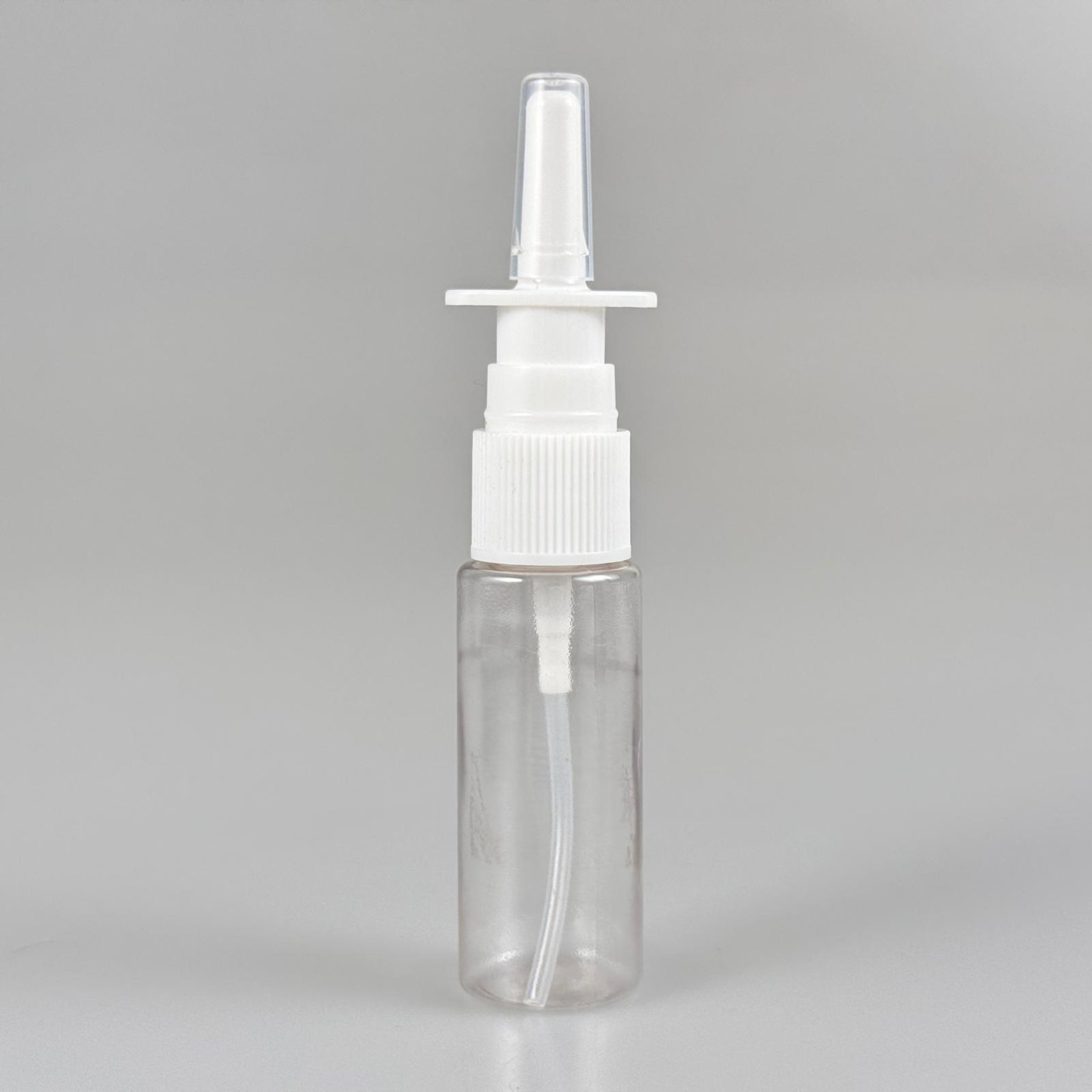 20 CC ŞEFFAF PET ŞİŞE- NAZAL BURUN SPREYLİ 20 ML PLASTİK ŞİŞE