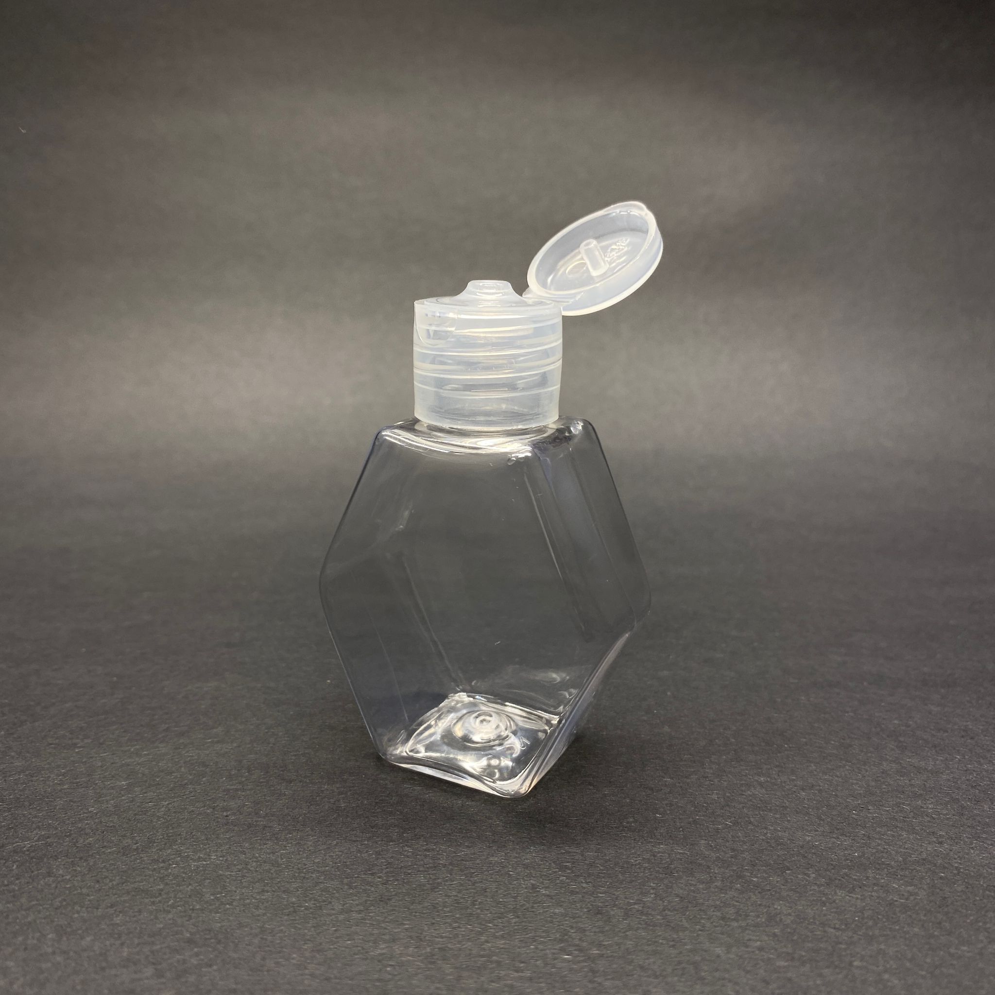 40 CC ALTIGEN PET ŞİŞE - ŞEFFAF FLİPTOP KAPAKLI - 40 ML ŞEFFAF PET ŞİŞE
