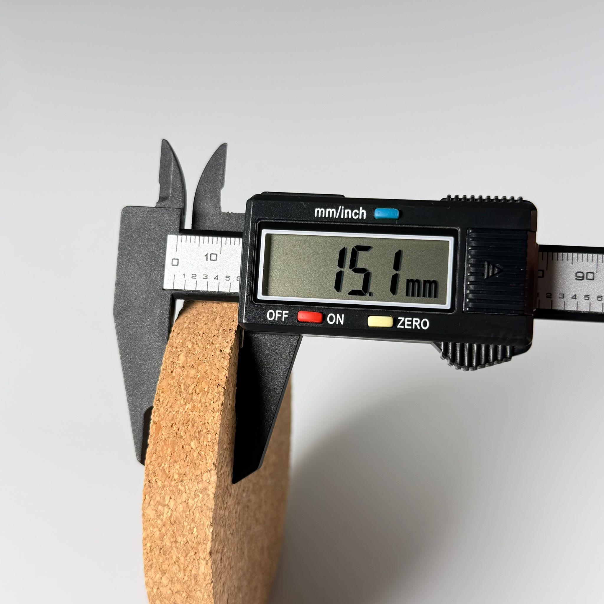 BÜYÜK MANTAR TIPA 950 X 910 X 15 MM - ahşap altlık, dekoratif mantar, mantar nihale vb olarak kullanılabilir