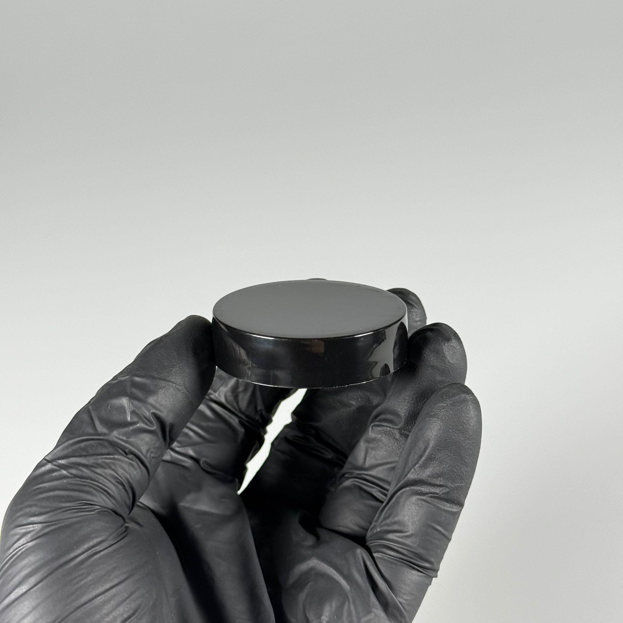 45 MM KAPAK - VİDALI - SİYAH